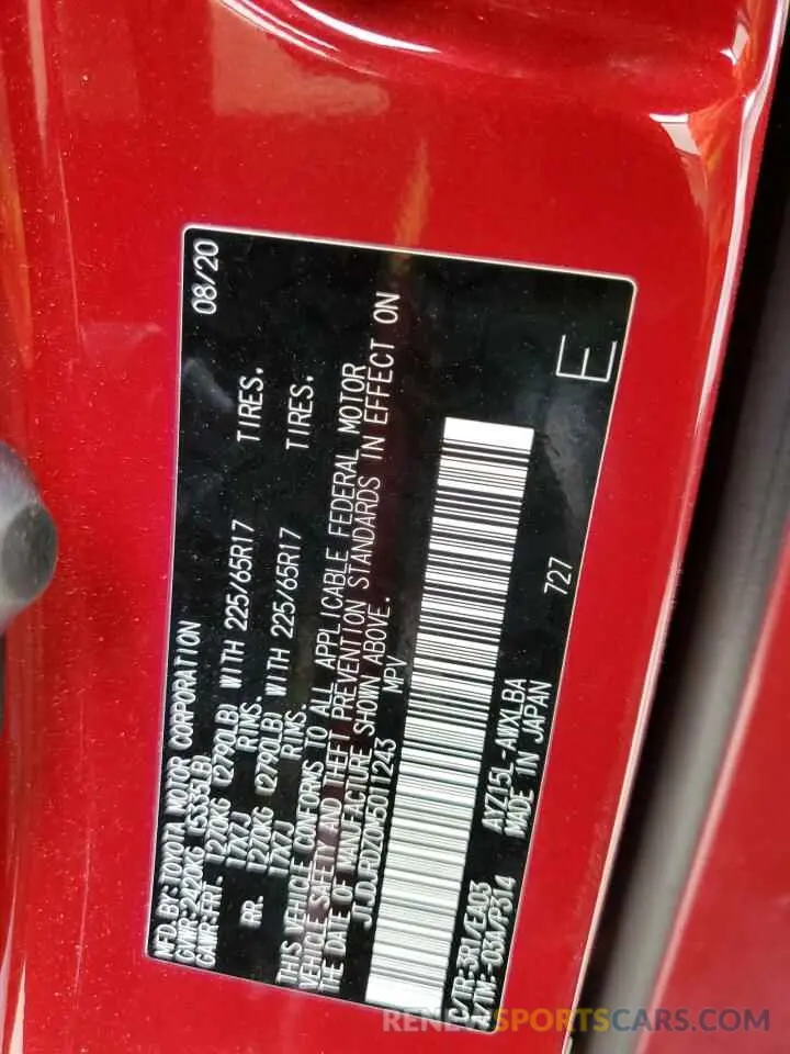 14 Photograph of a damaged car JTJDJRDZ0M5011243 LEXUS NX 2021
