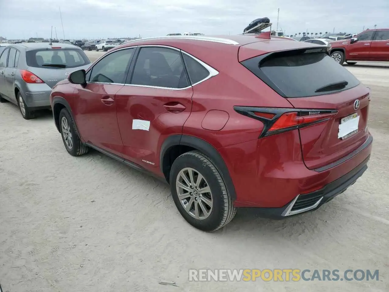 2 Photograph of a damaged car JTJDJRDZ0M5011243 LEXUS NX 2021