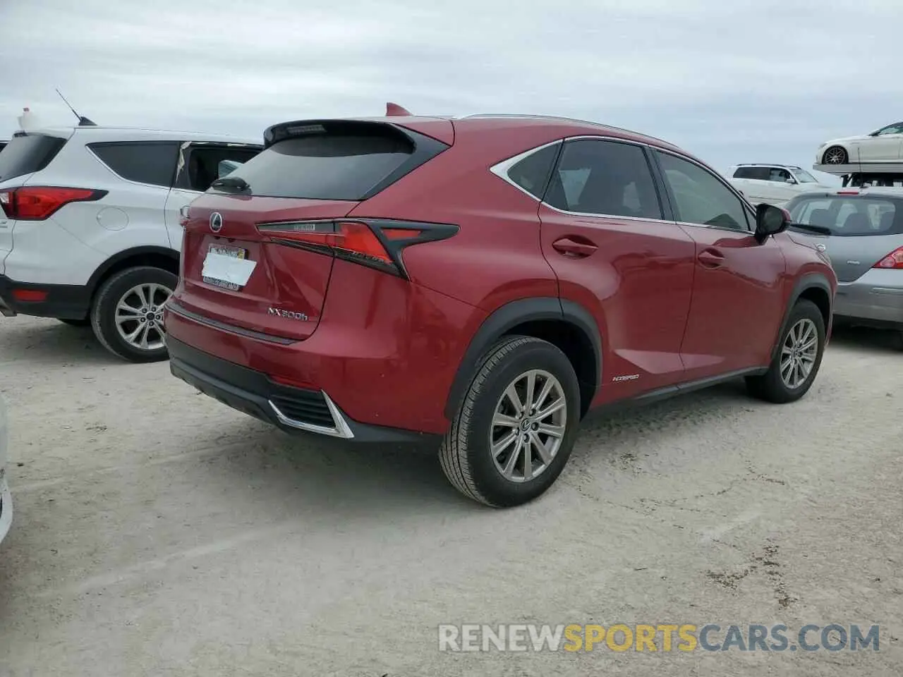 3 Photograph of a damaged car JTJDJRDZ0M5011243 LEXUS NX 2021