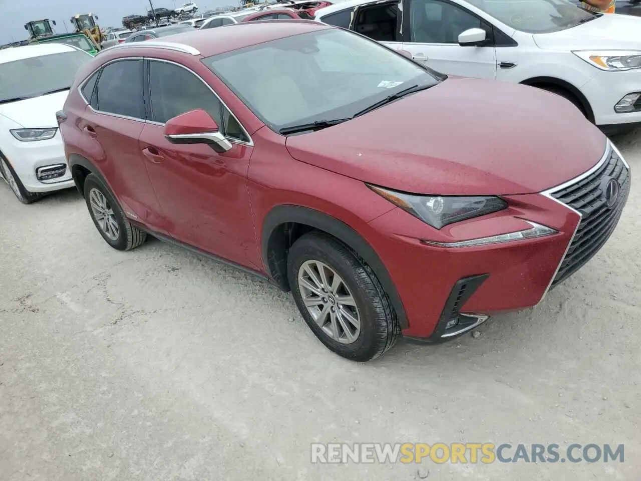 4 Photograph of a damaged car JTJDJRDZ0M5011243 LEXUS NX 2021