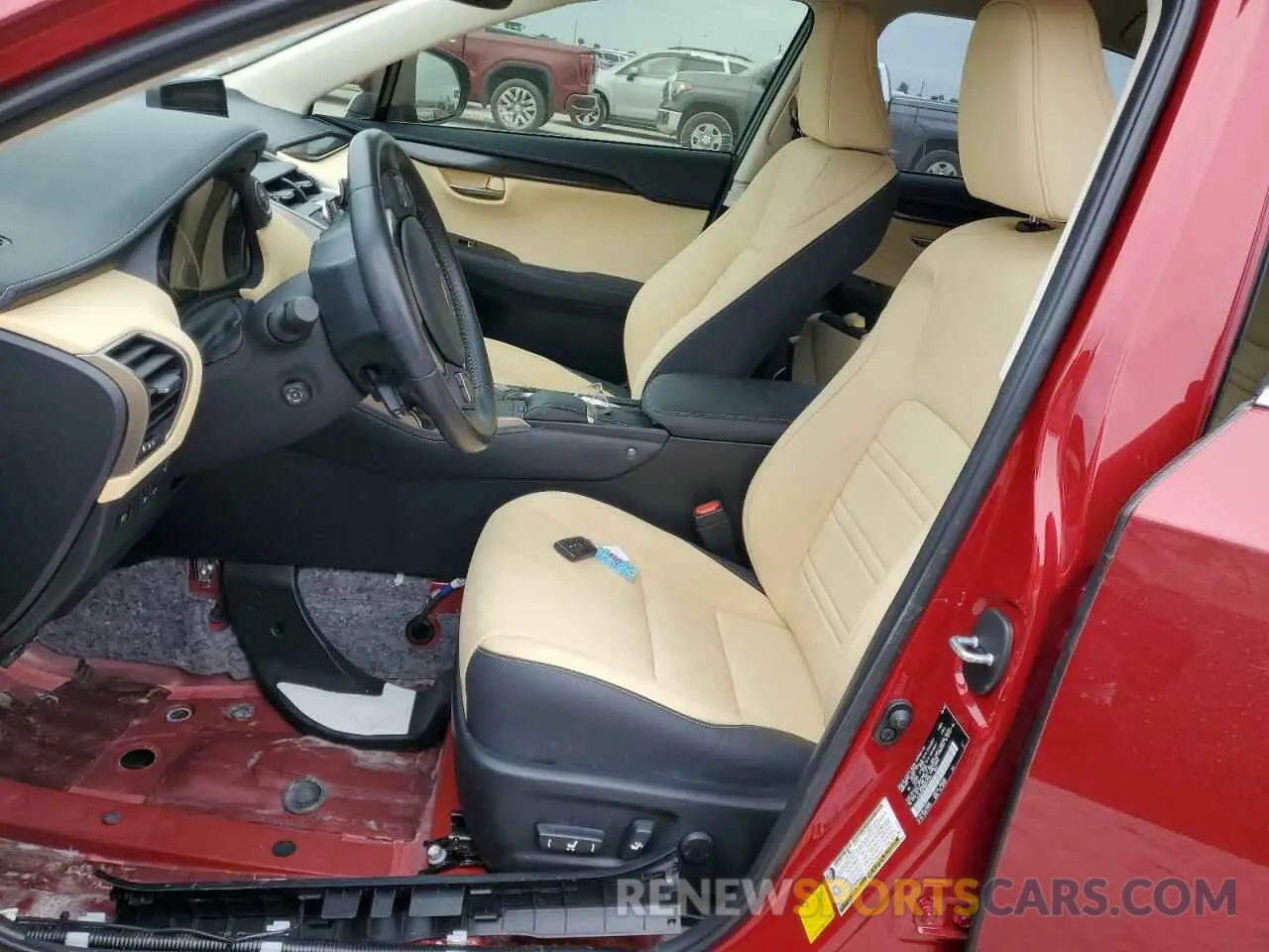 7 Photograph of a damaged car JTJDJRDZ0M5011243 LEXUS NX 2021