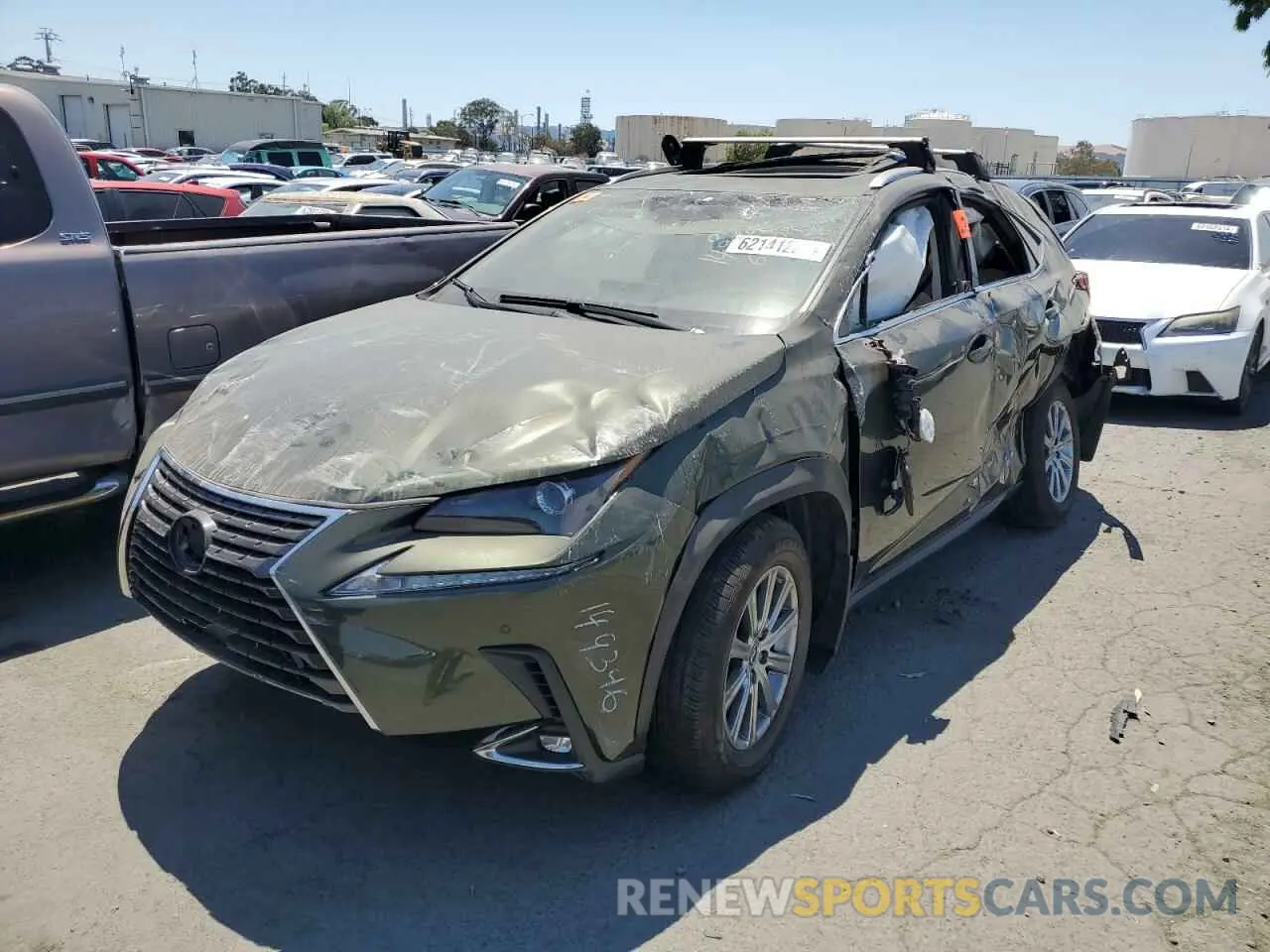 1 Photograph of a damaged car JTJDJRDZ1M2158513 LEXUS NX 2021