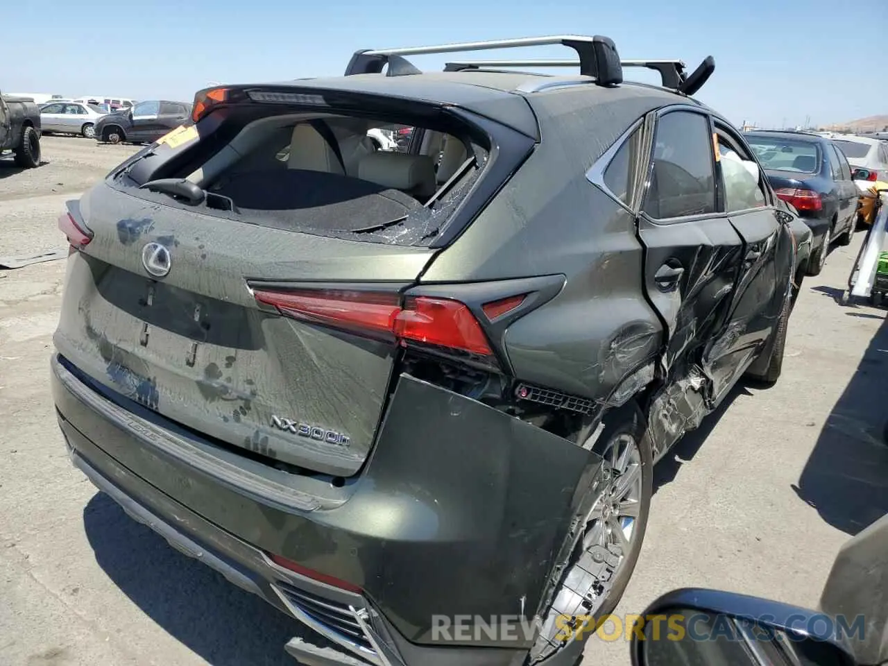3 Photograph of a damaged car JTJDJRDZ1M2158513 LEXUS NX 2021