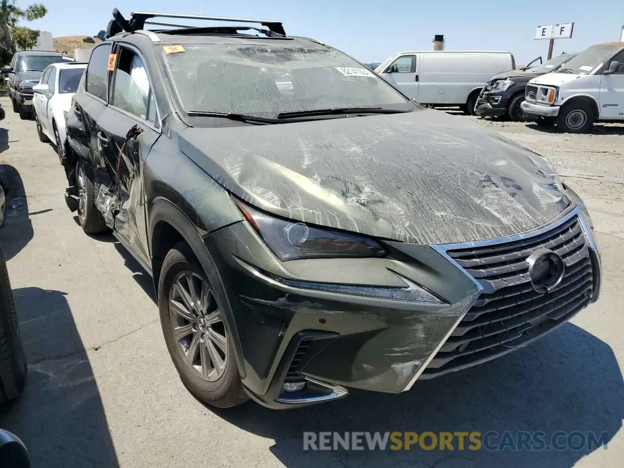 4 Photograph of a damaged car JTJDJRDZ1M2158513 LEXUS NX 2021