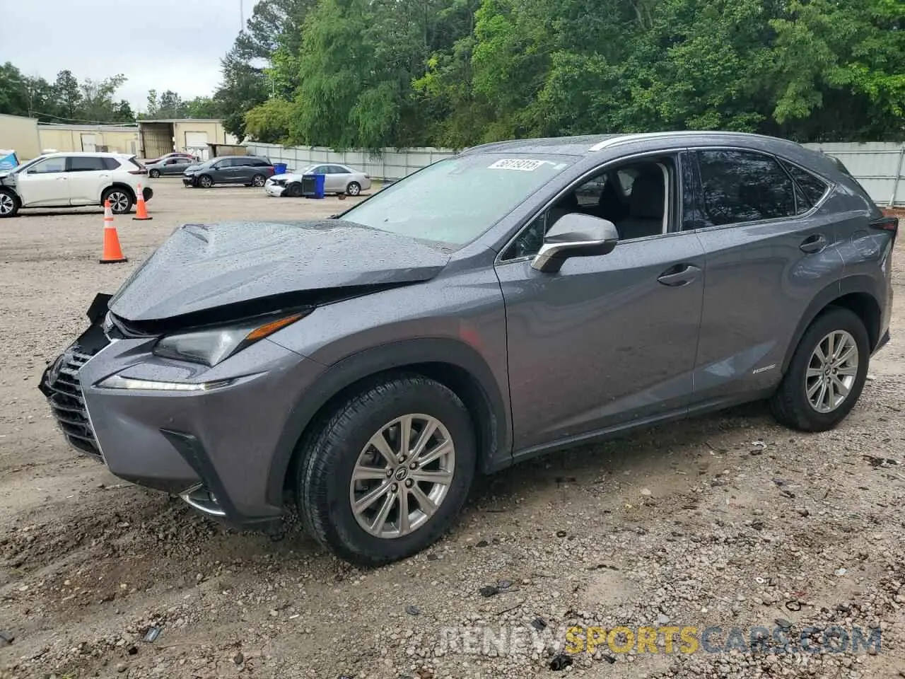 1 Photograph of a damaged car JTJDJRDZ2M2147276 LEXUS NX 2021