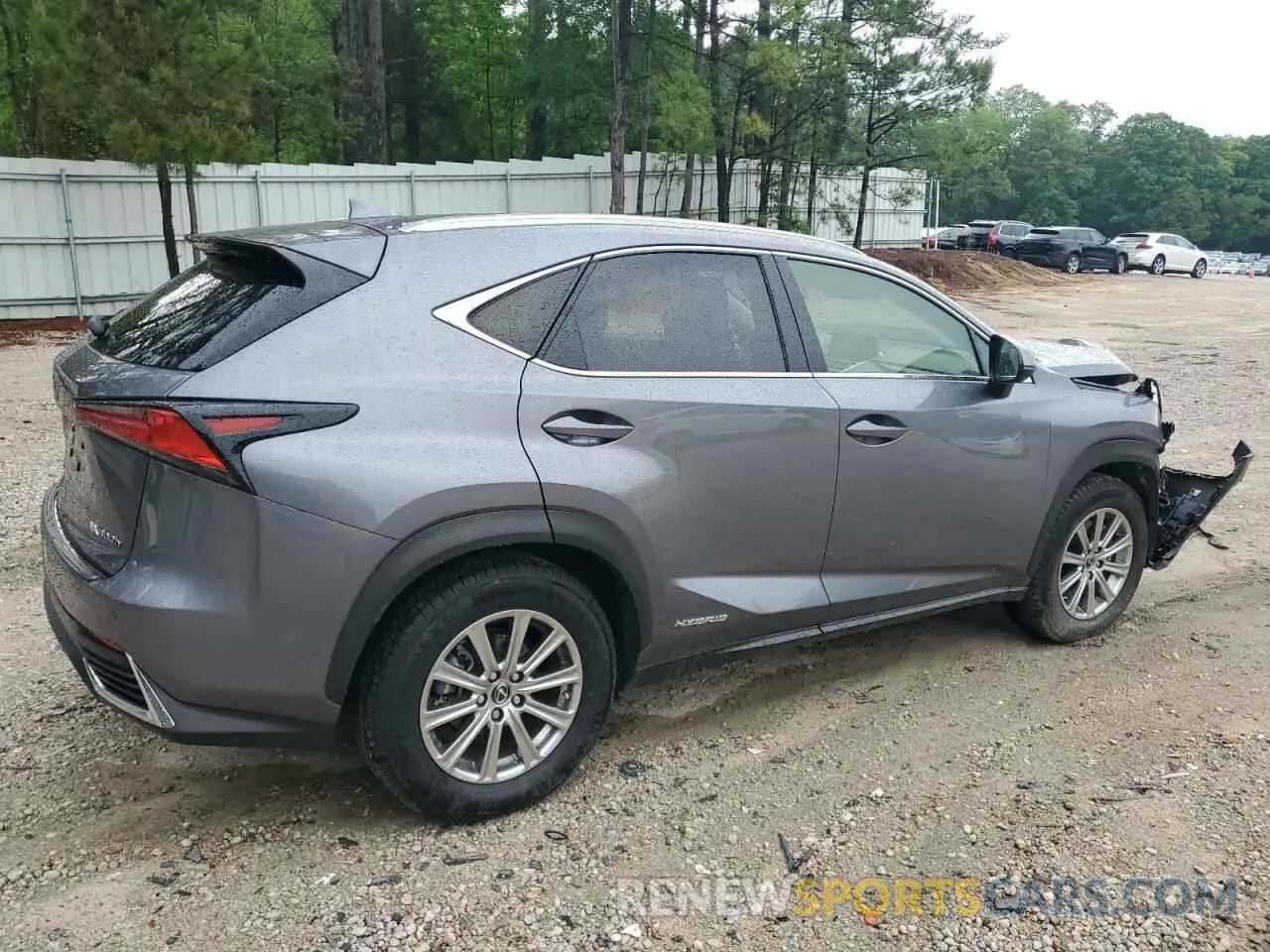 3 Photograph of a damaged car JTJDJRDZ2M2147276 LEXUS NX 2021
