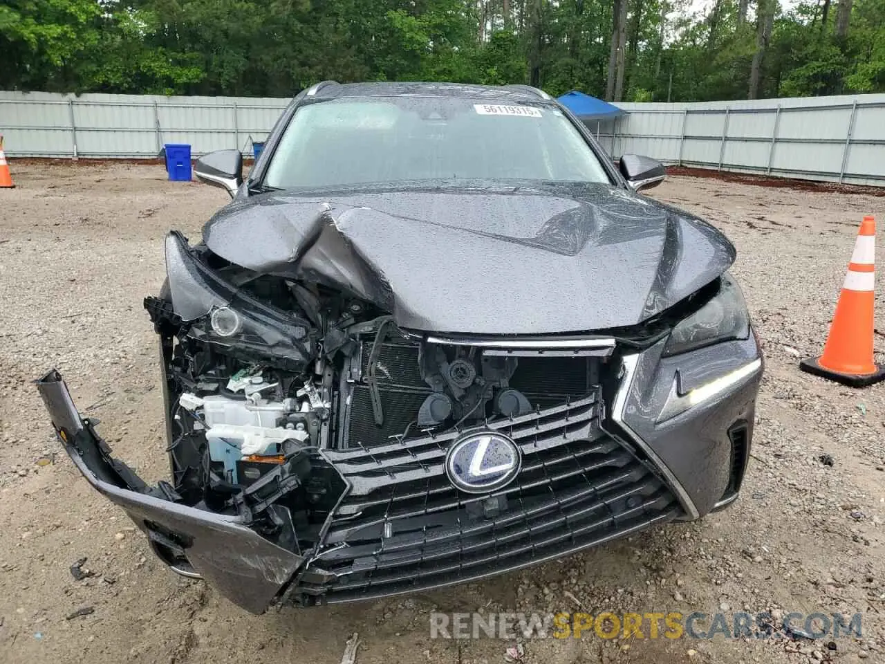 5 Photograph of a damaged car JTJDJRDZ2M2147276 LEXUS NX 2021