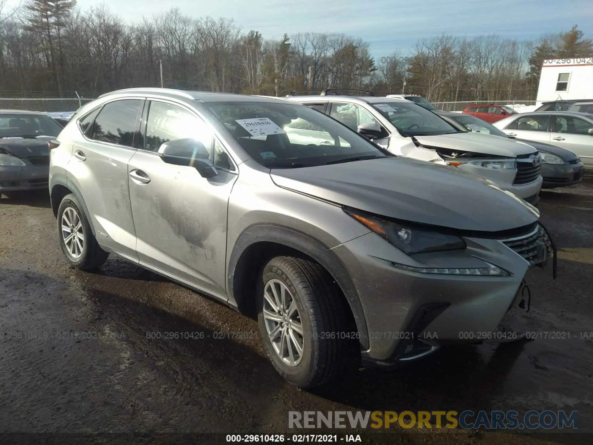 1 Photograph of a damaged car JTJDJRDZ3M2146945 LEXUS NX 2021
