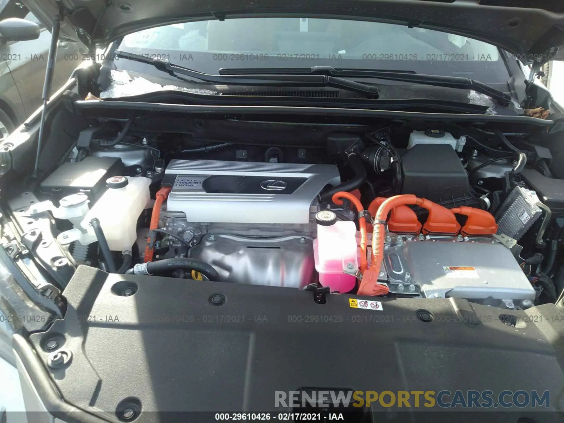 10 Photograph of a damaged car JTJDJRDZ3M2146945 LEXUS NX 2021