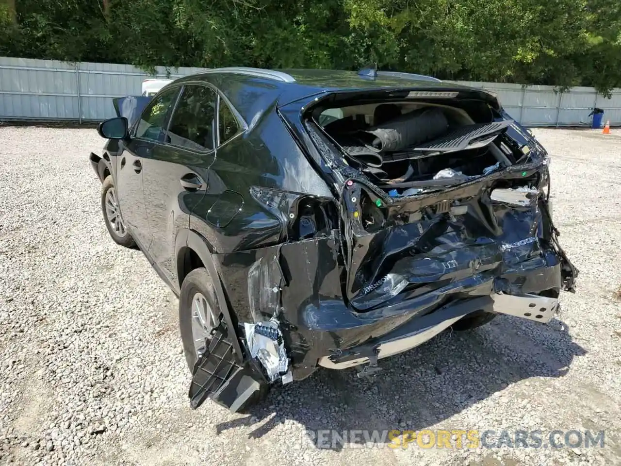 3 Photograph of a damaged car JTJDJRDZ3M2162451 LEXUS NX 2021