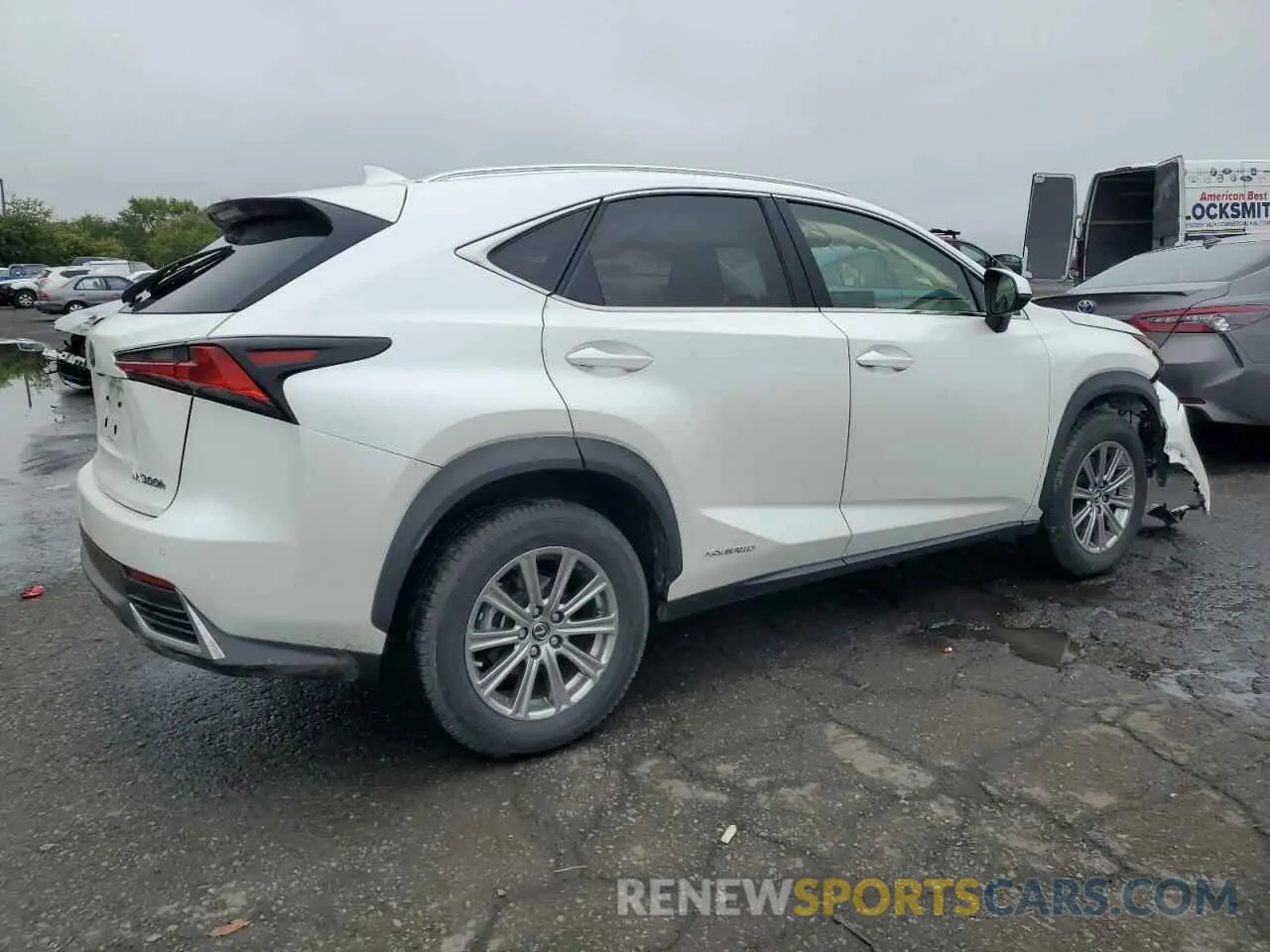 3 Photograph of a damaged car JTJDJRDZ4M5014758 LEXUS NX 2021