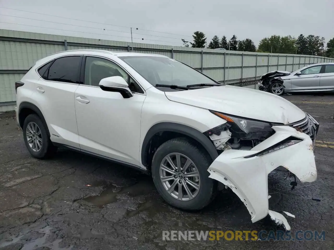 4 Photograph of a damaged car JTJDJRDZ4M5014758 LEXUS NX 2021