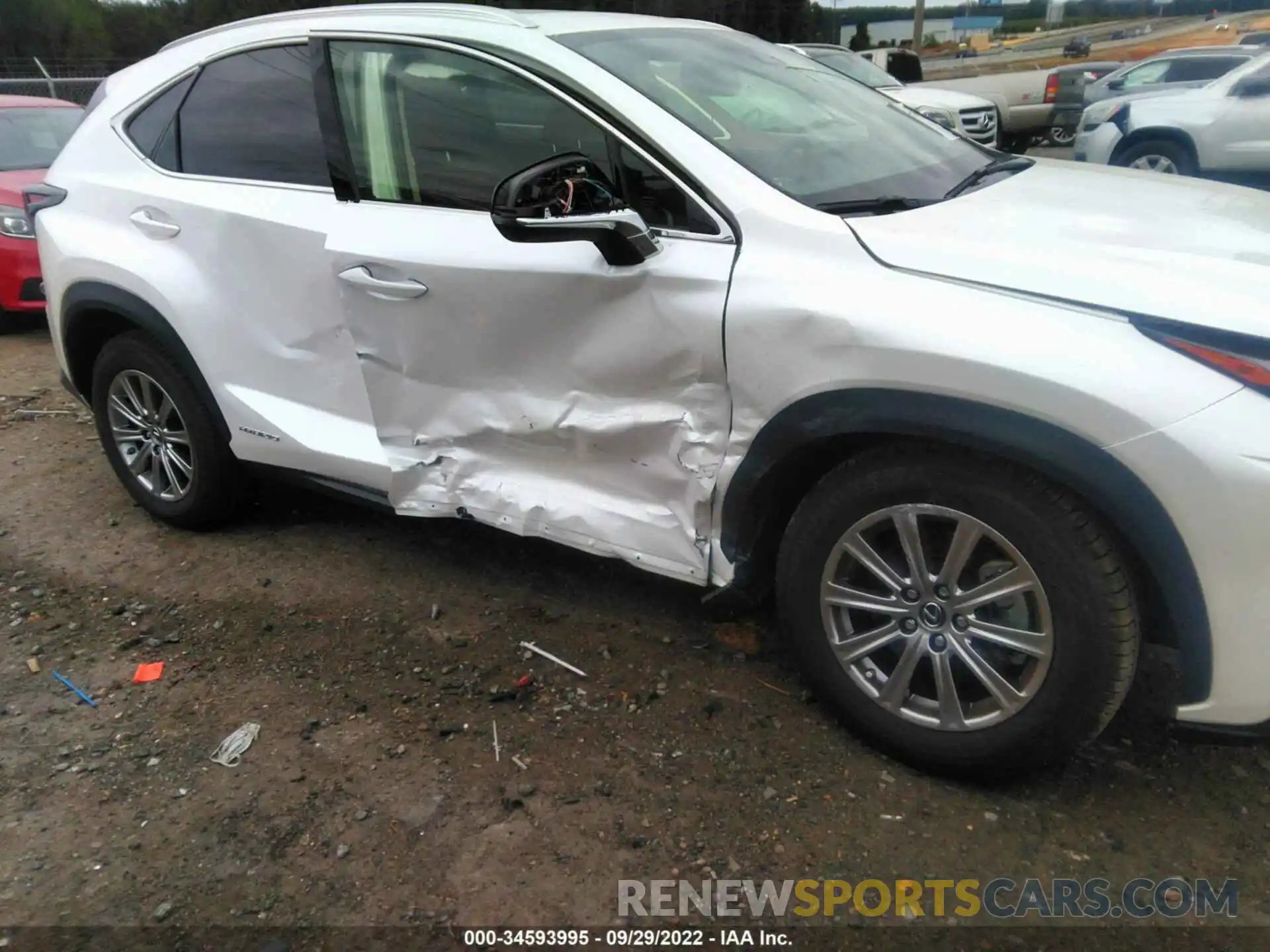 6 Photograph of a damaged car JTJDJRDZ5M2168364 LEXUS NX 2021