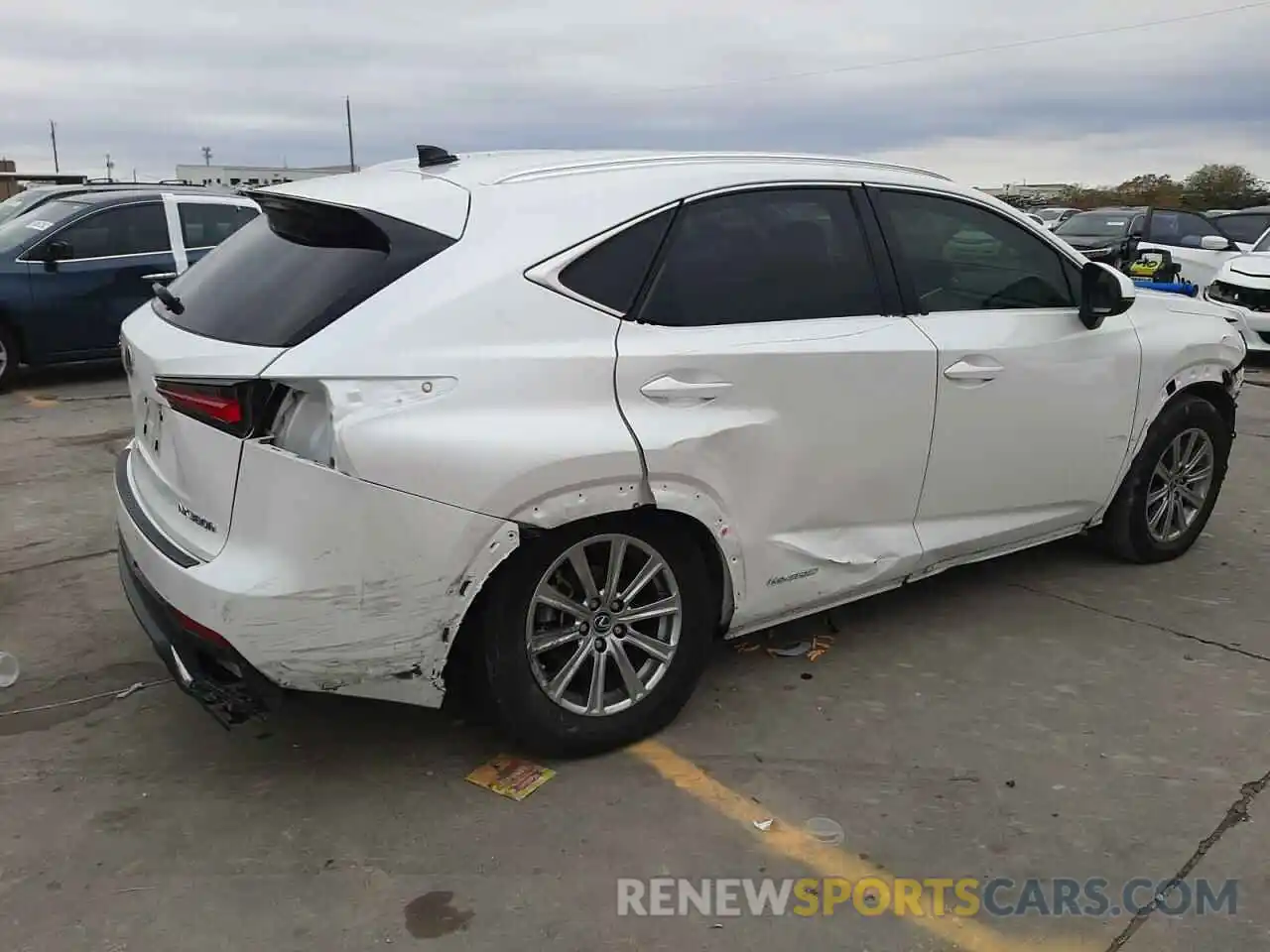 3 Photograph of a damaged car JTJDJRDZ5M5011495 LEXUS NX 2021