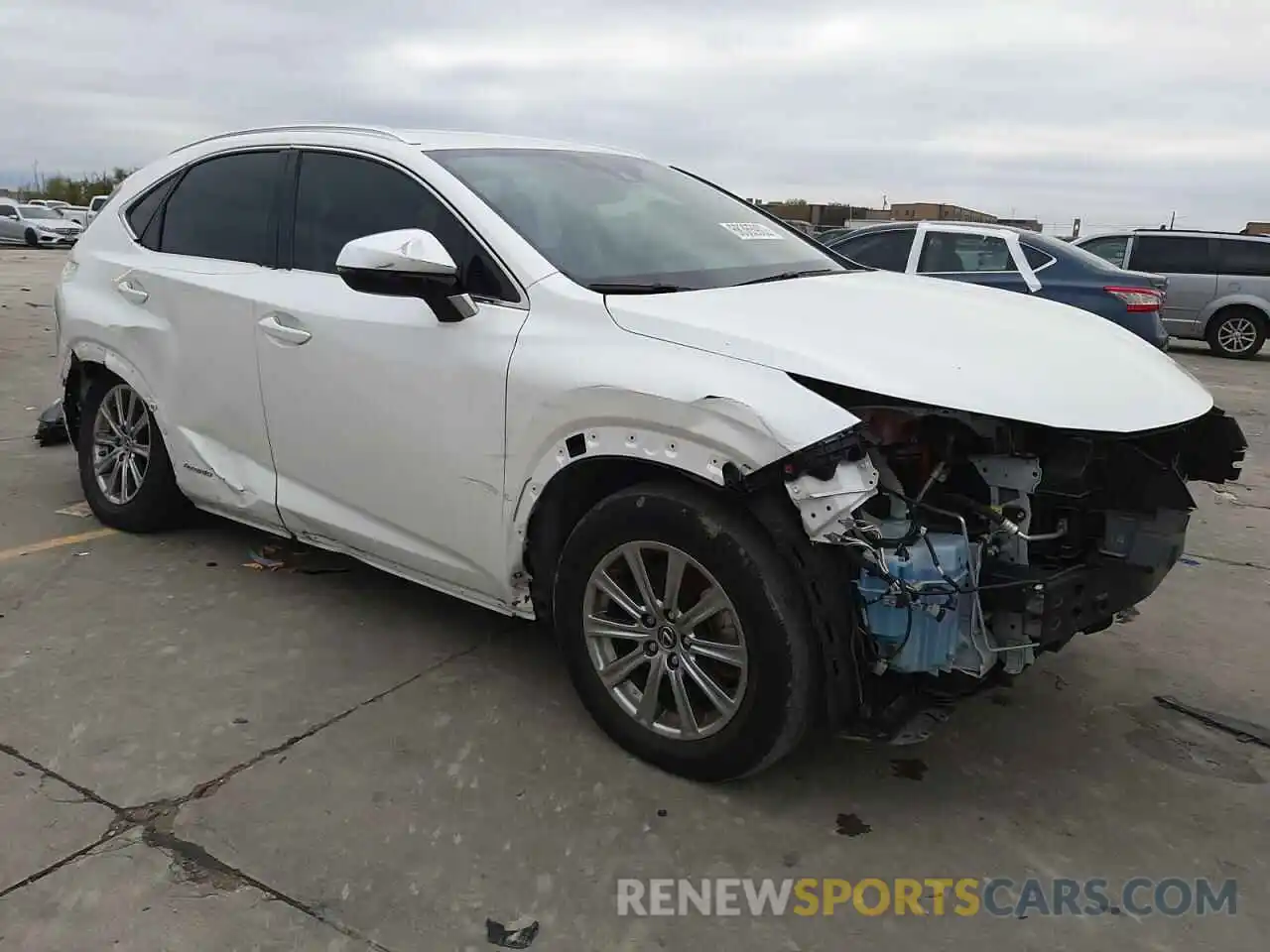 4 Photograph of a damaged car JTJDJRDZ5M5011495 LEXUS NX 2021