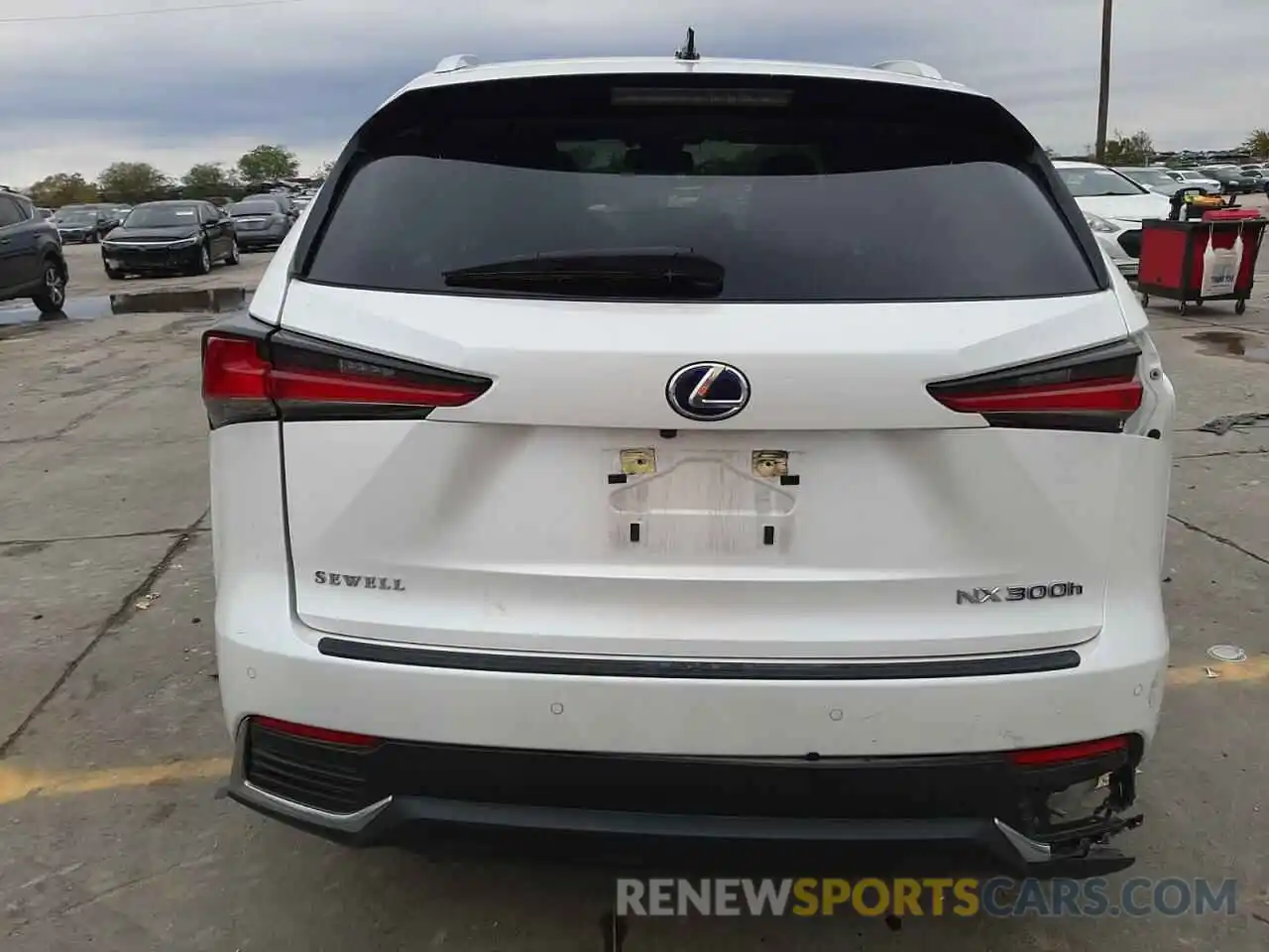 6 Photograph of a damaged car JTJDJRDZ5M5011495 LEXUS NX 2021