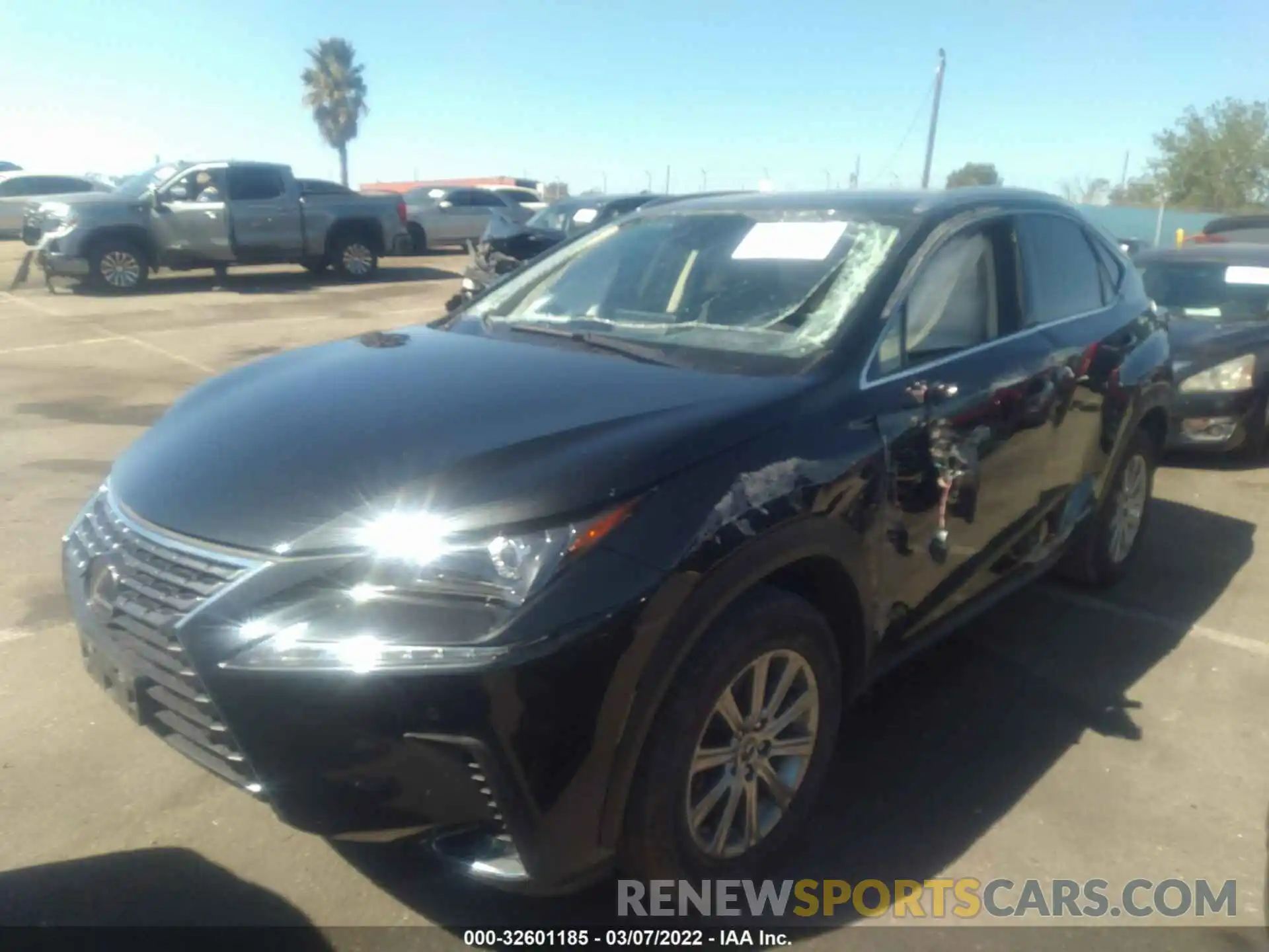 2 Photograph of a damaged car JTJDJRDZ6M5015586 LEXUS NX 2021