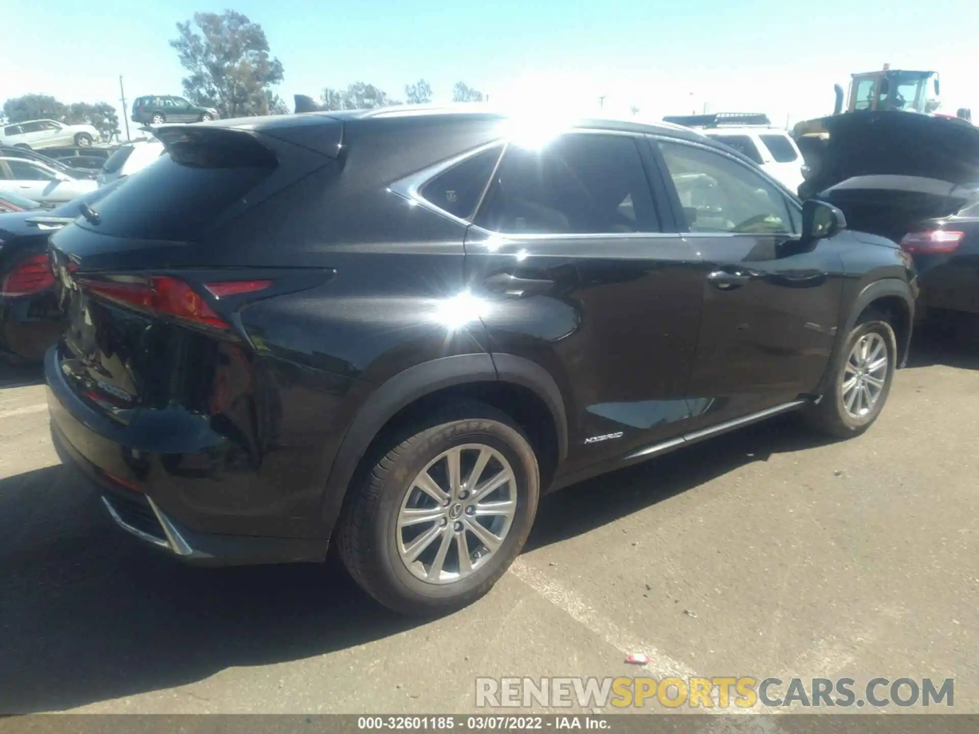 4 Photograph of a damaged car JTJDJRDZ6M5015586 LEXUS NX 2021