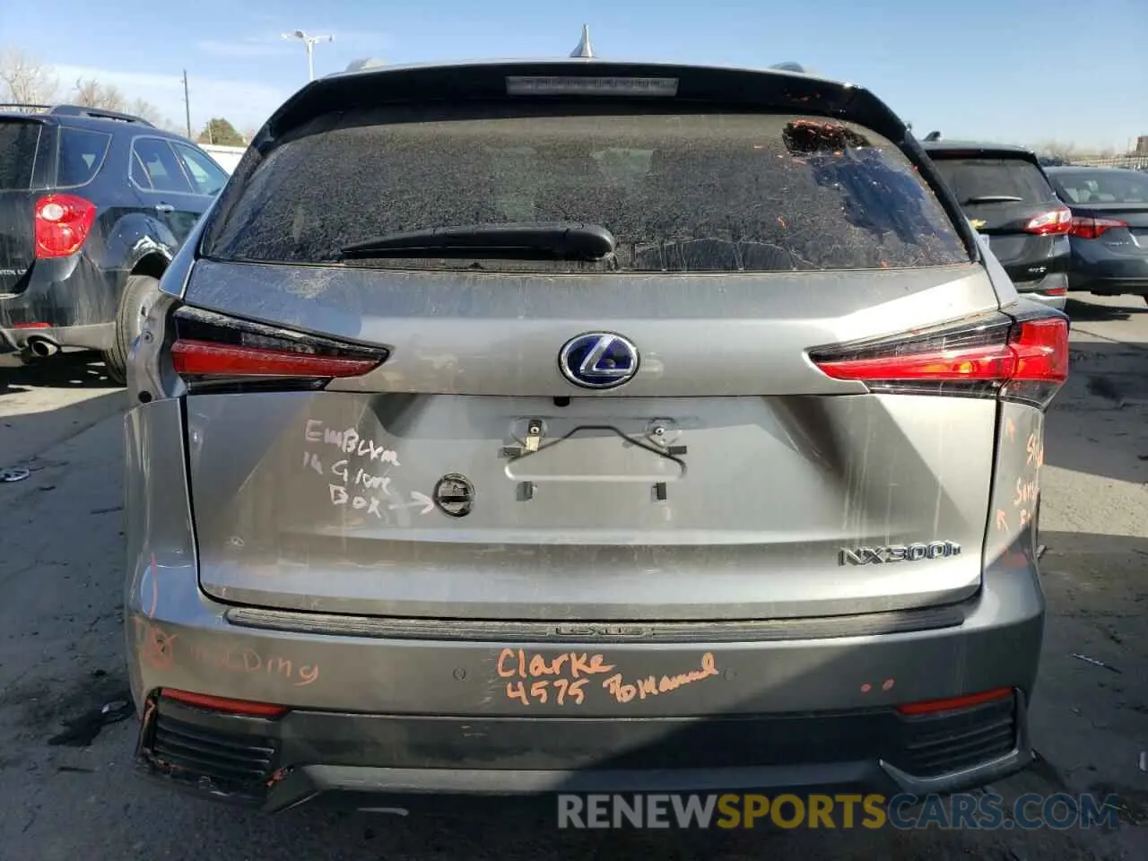 6 Photograph of a damaged car JTJDJRDZ7M2154210 LEXUS NX 2021