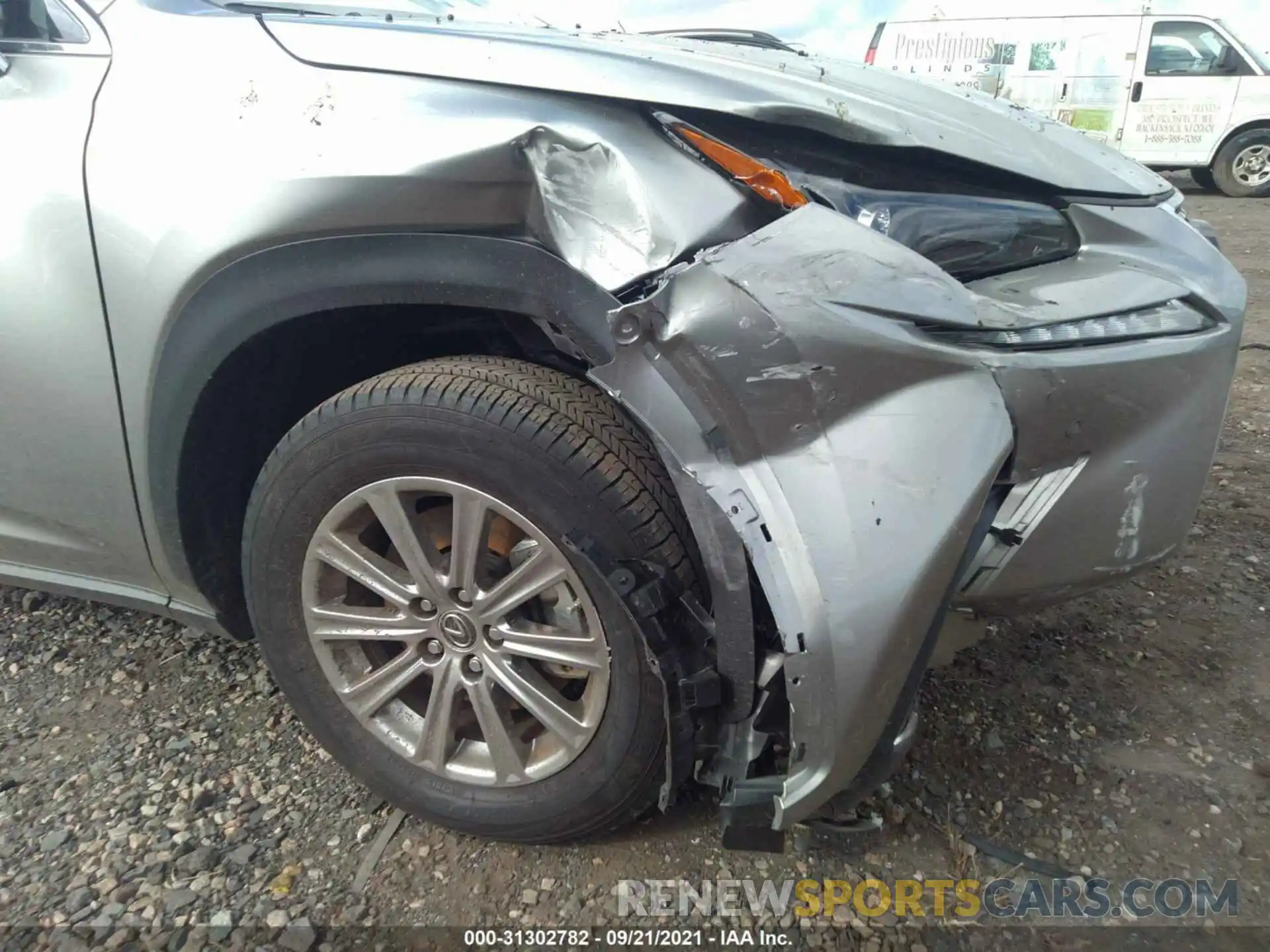 6 Photograph of a damaged car JTJDJRDZ7M2154417 LEXUS NX 2021