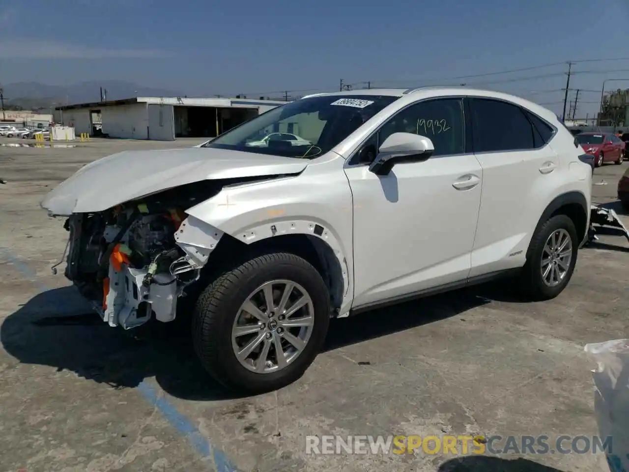 2 Photograph of a damaged car JTJDJRDZ8M5014018 LEXUS NX 2021