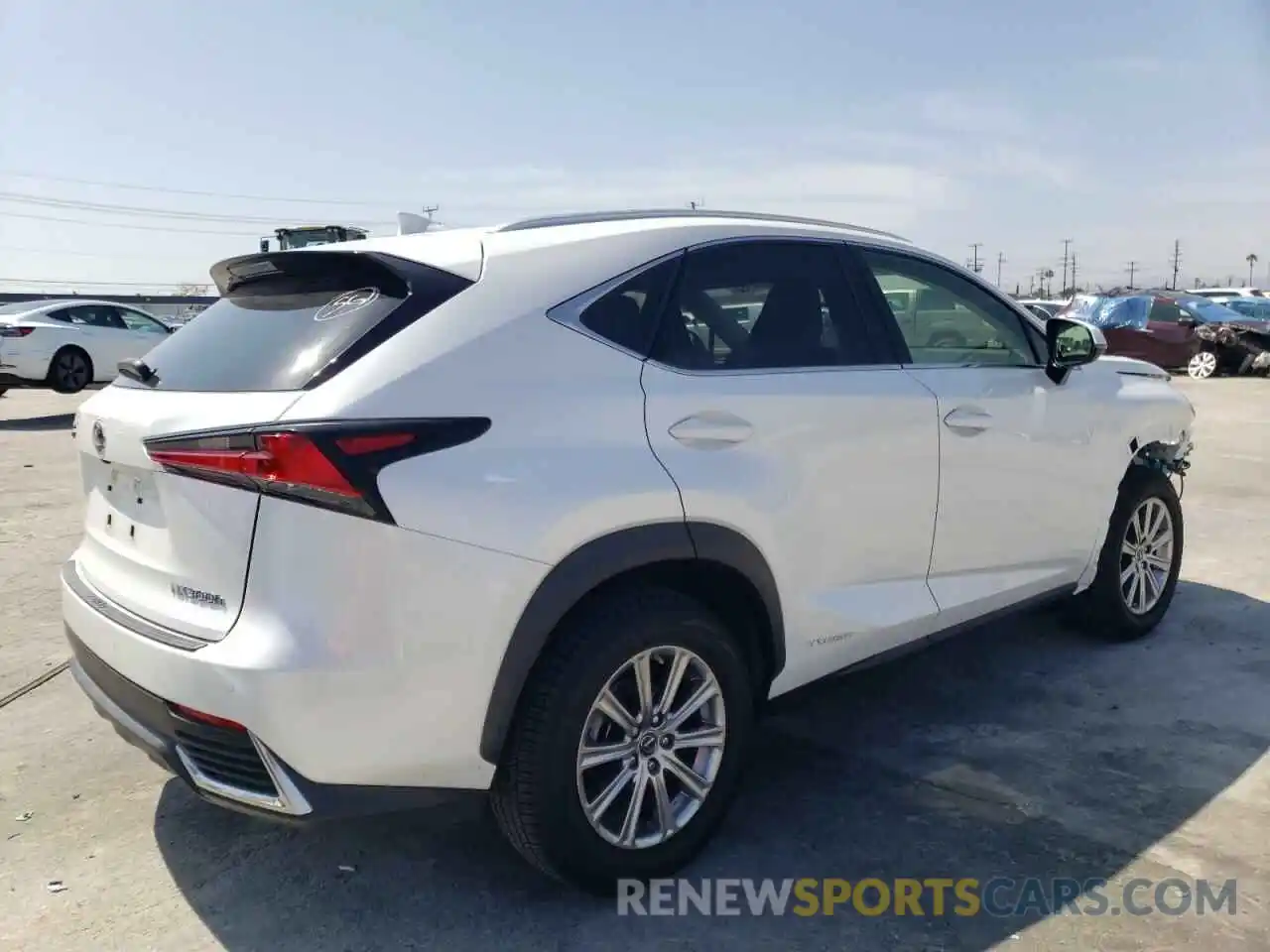 4 Photograph of a damaged car JTJDJRDZ8M5014018 LEXUS NX 2021