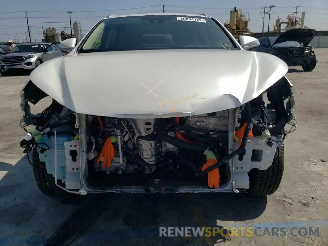 9 Photograph of a damaged car JTJDJRDZ8M5014018 LEXUS NX 2021