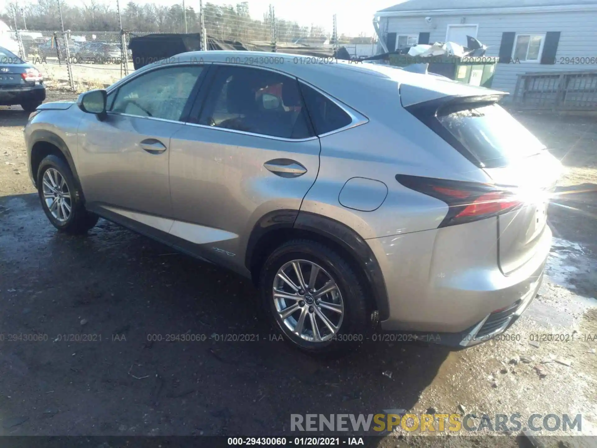 3 Photograph of a damaged car JTJDJRDZ9M2147985 LEXUS NX 2021