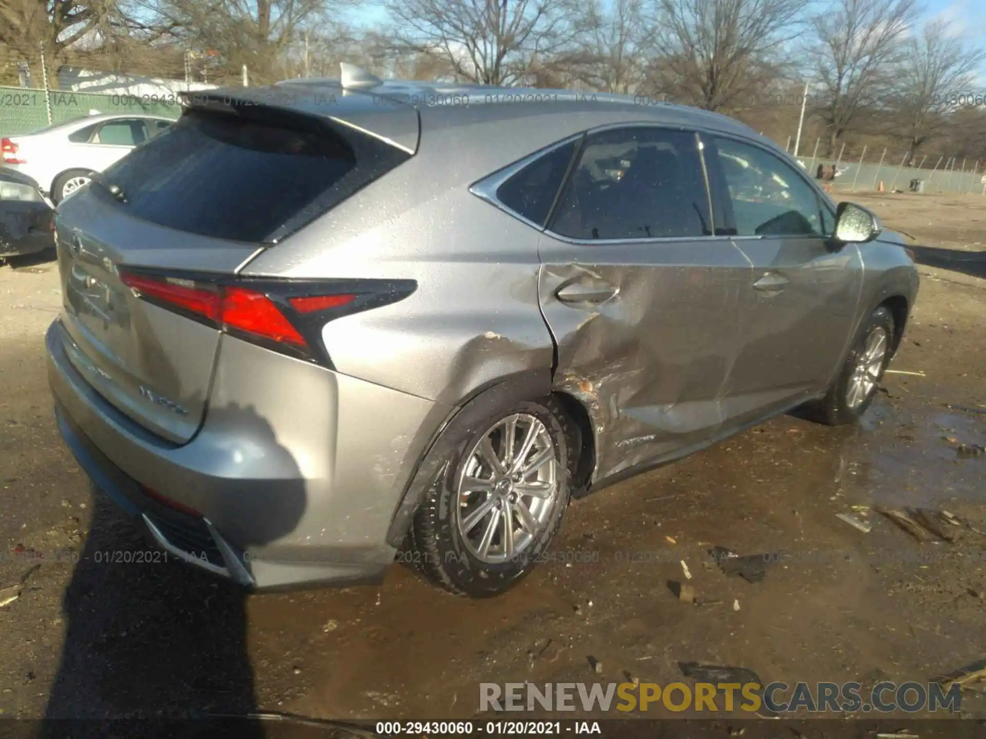 4 Photograph of a damaged car JTJDJRDZ9M2147985 LEXUS NX 2021