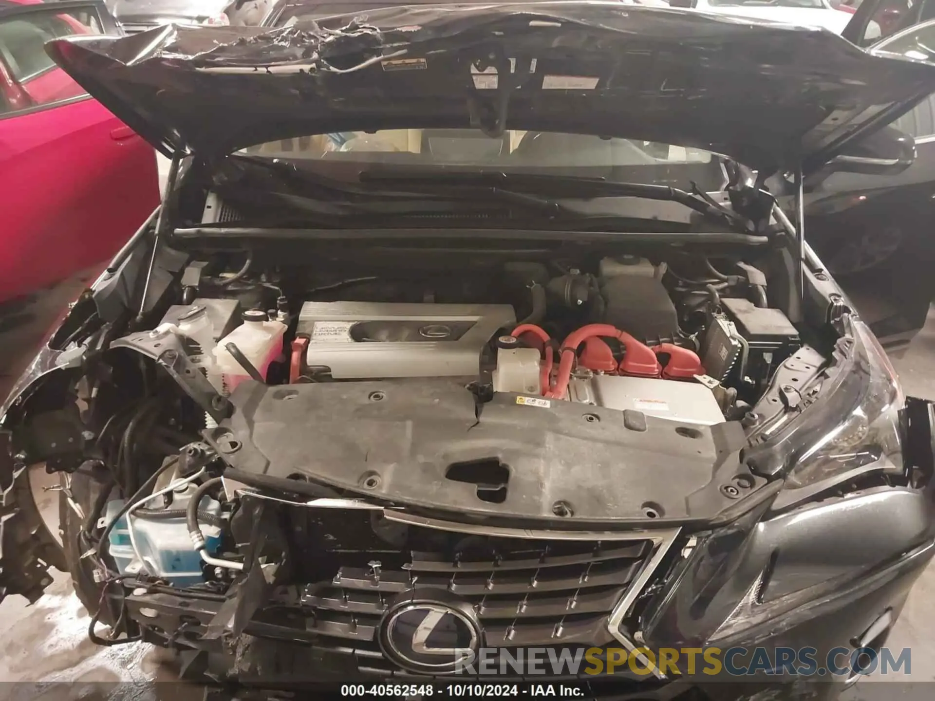 10 Photograph of a damaged car JTJDJRDZ9M5012875 LEXUS NX 2021