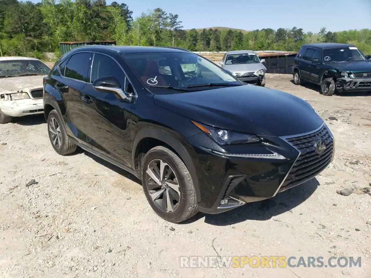 1 Photograph of a damaged car JTJGARBZ0M2178459 LEXUS NX 2021