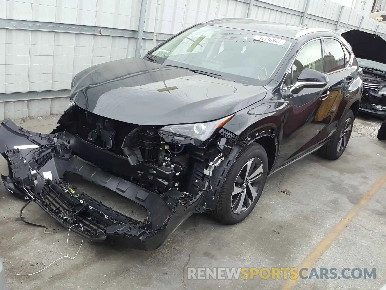 2 Photograph of a damaged car JTJGARBZ0M2180437 LEXUS NX 2021