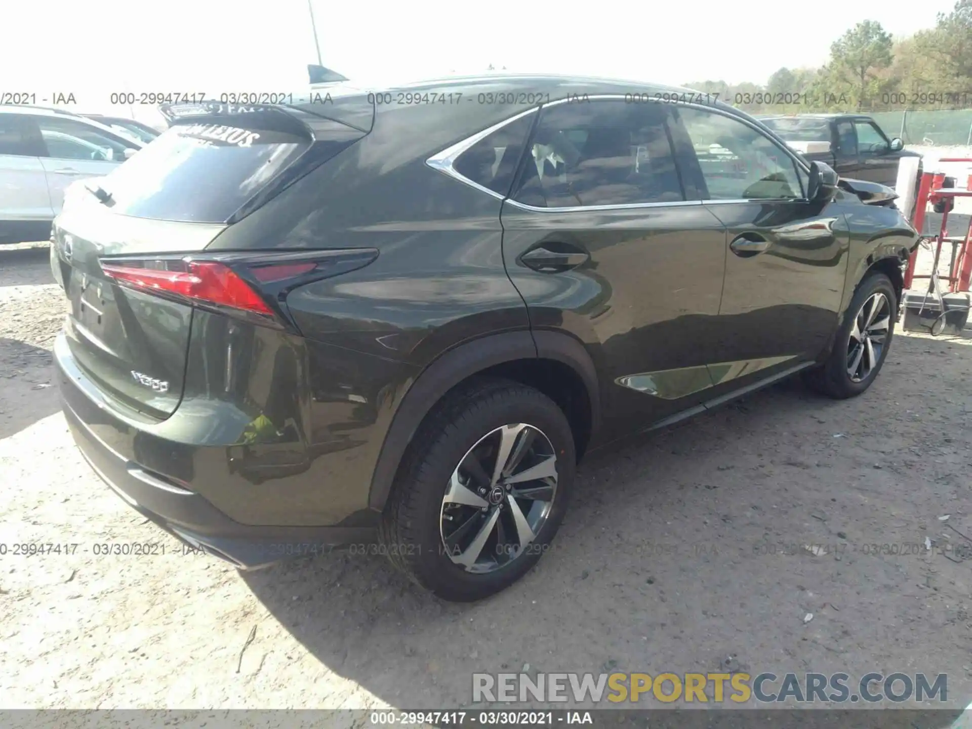 4 Photograph of a damaged car JTJGARBZ0M2182169 LEXUS NX 2021