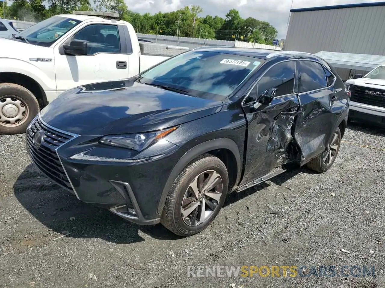 1 Photograph of a damaged car JTJGARBZ0M2182236 LEXUS NX 2021