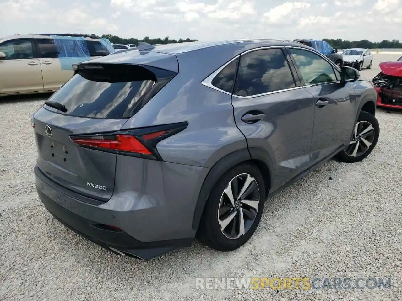 4 Photograph of a damaged car JTJGARBZ0M2184729 LEXUS NX 2021