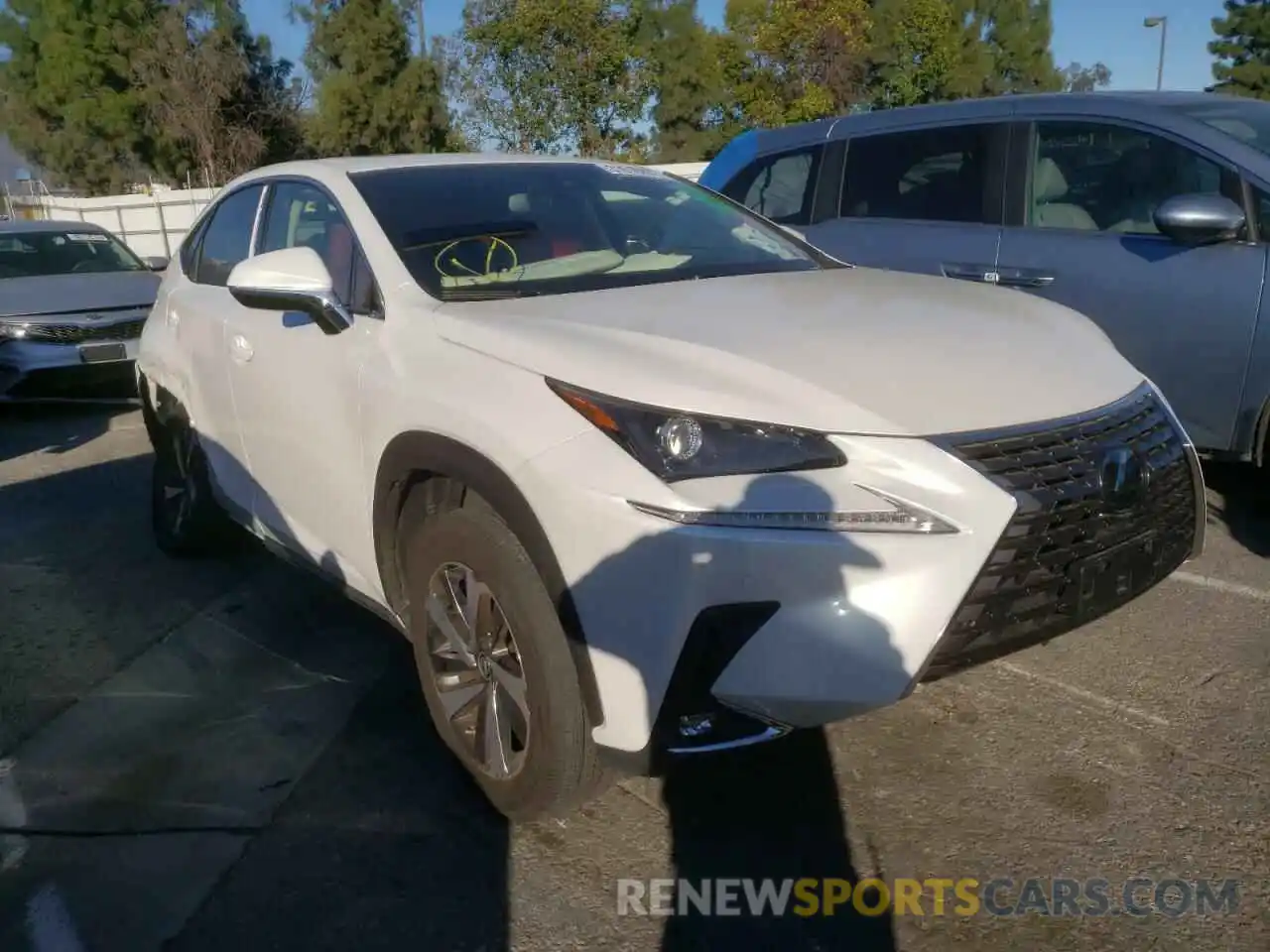 1 Photograph of a damaged car JTJGARBZ0M5025918 LEXUS NX 2021