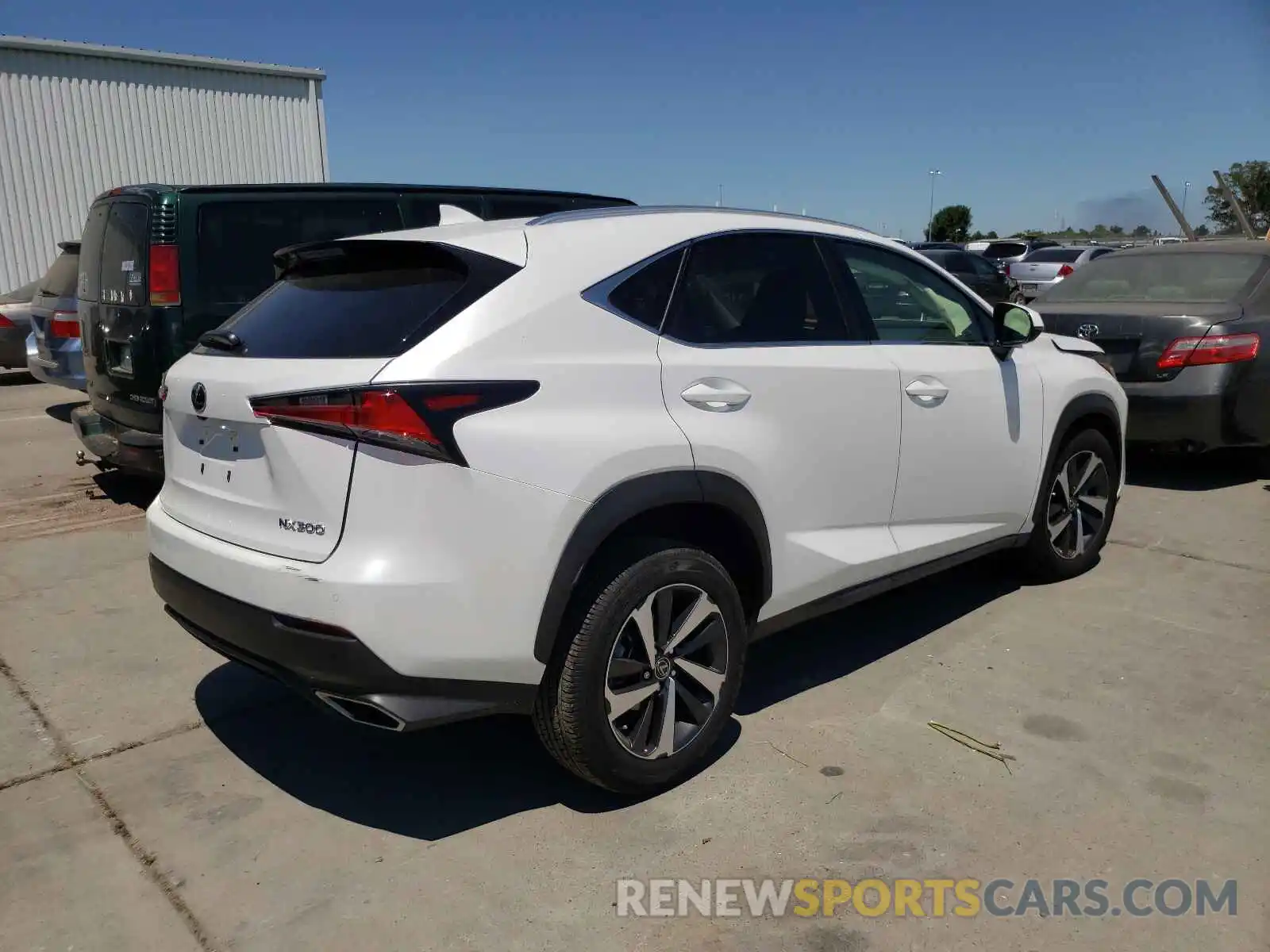 4 Photograph of a damaged car JTJGARBZ0M5026454 LEXUS NX 2021