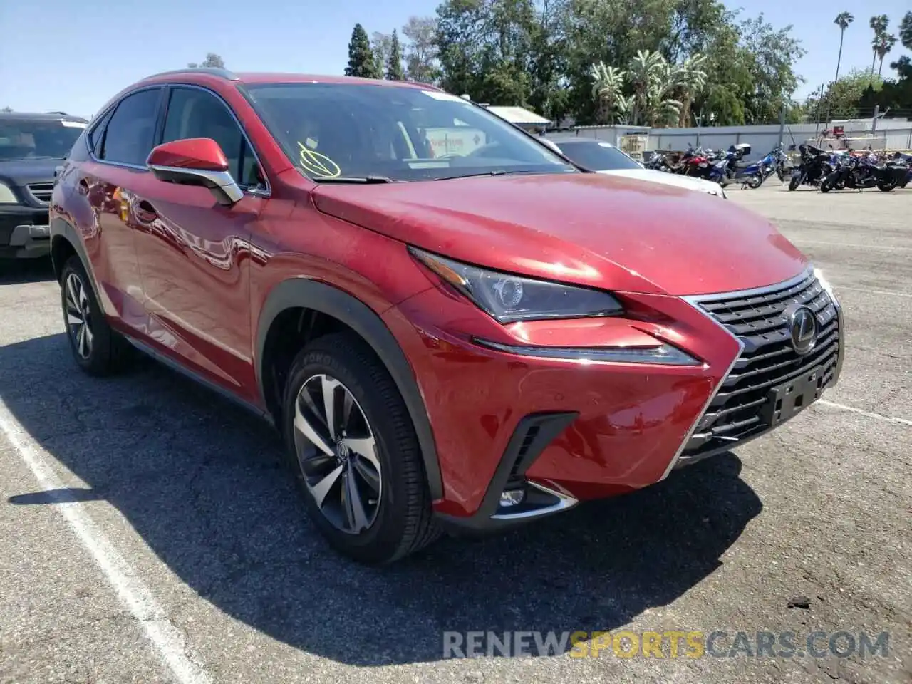 1 Photograph of a damaged car JTJGARBZ1M2199644 LEXUS NX 2021