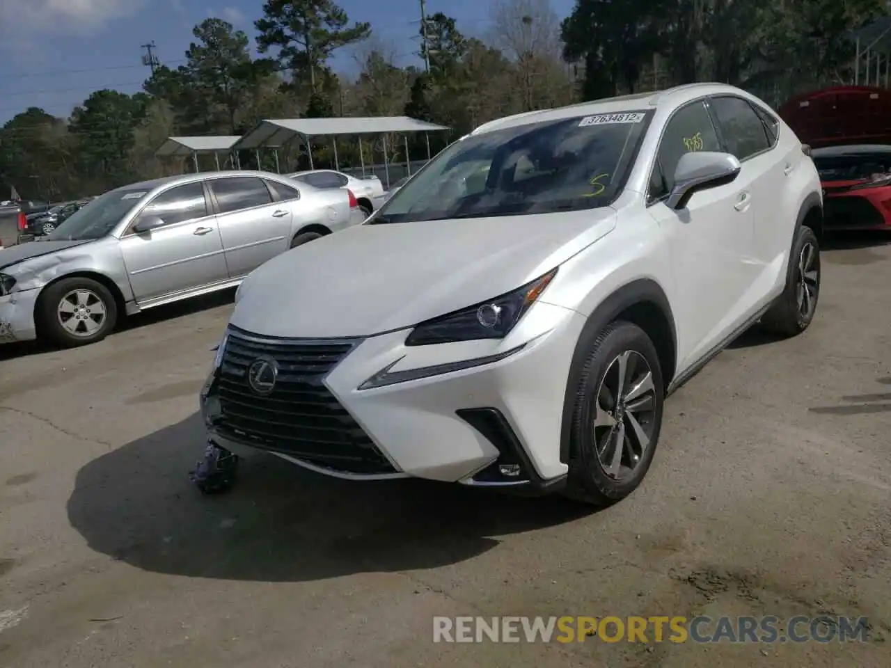 2 Photograph of a damaged car JTJGARBZ1M5034241 LEXUS NX 2021