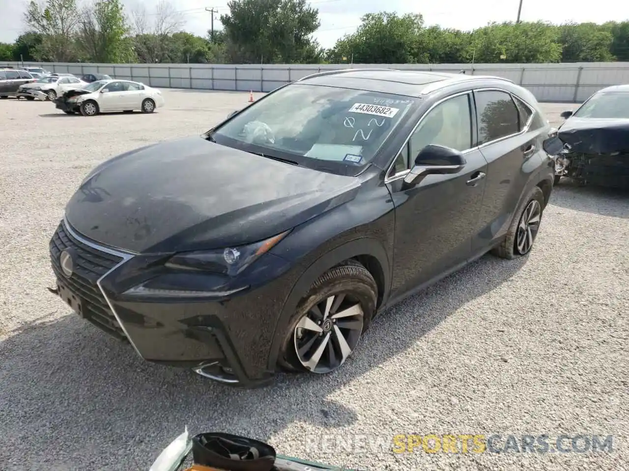 2 Photograph of a damaged car JTJGARBZ2M2191083 LEXUS NX 2021