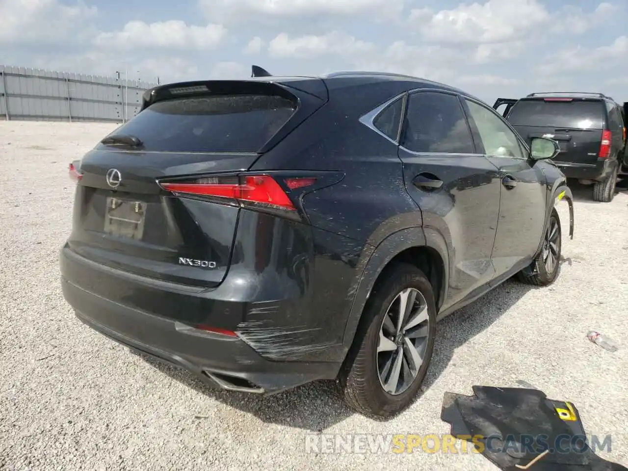 4 Photograph of a damaged car JTJGARBZ2M2191083 LEXUS NX 2021