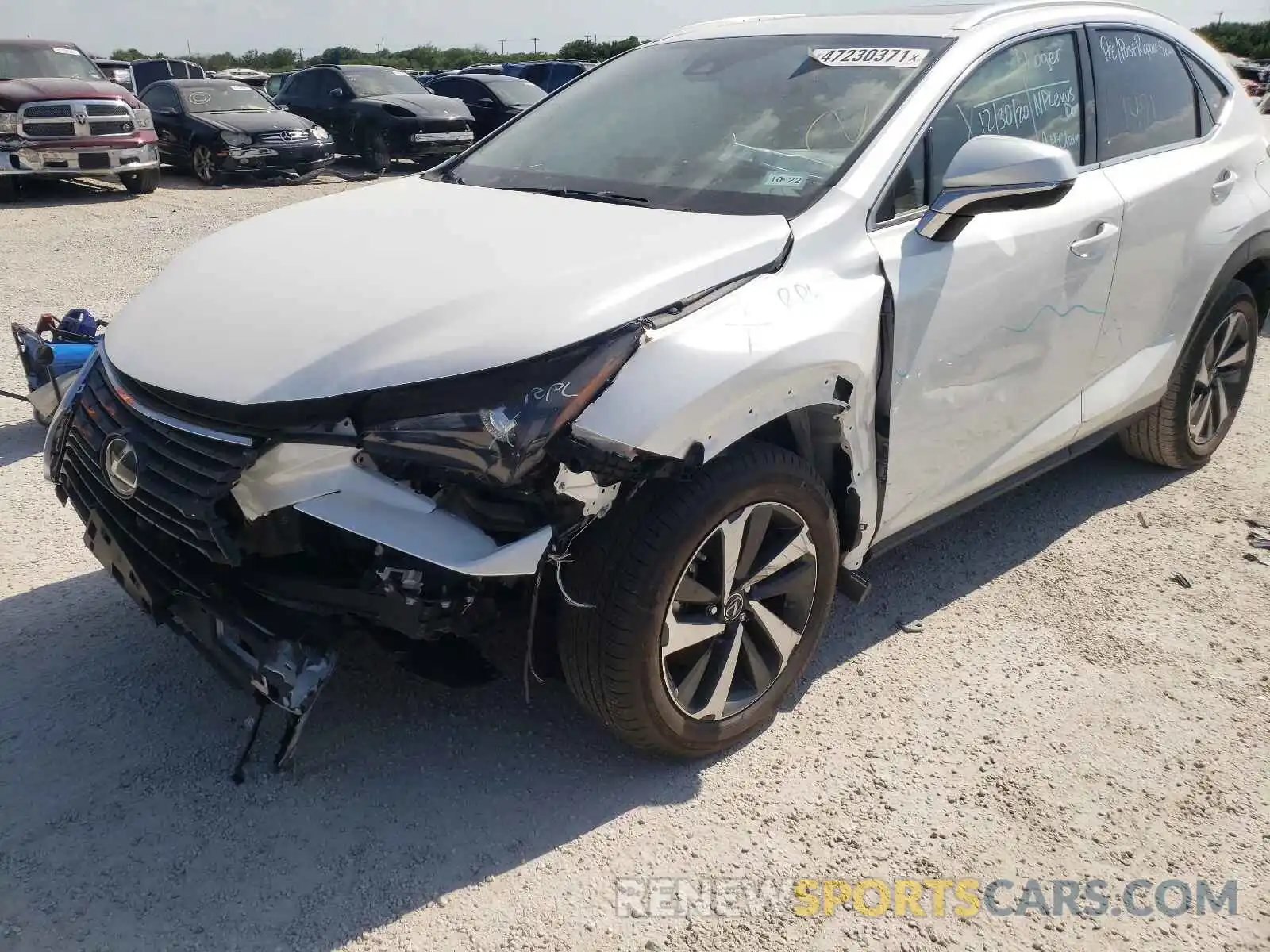 9 Photograph of a damaged car JTJGARBZ2M5023247 LEXUS NX 2021