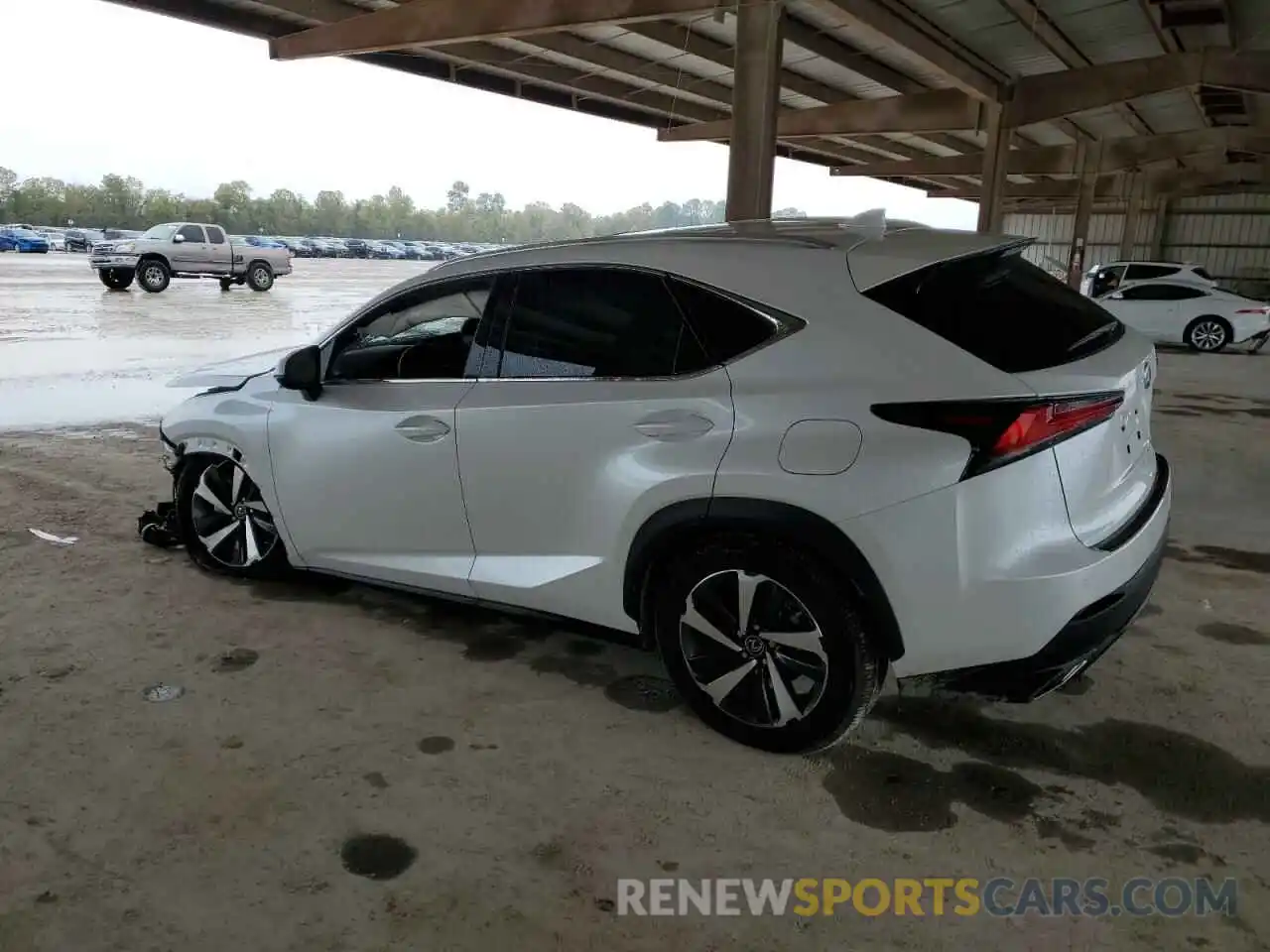 2 Photograph of a damaged car JTJGARBZ2M5034572 LEXUS NX 2021