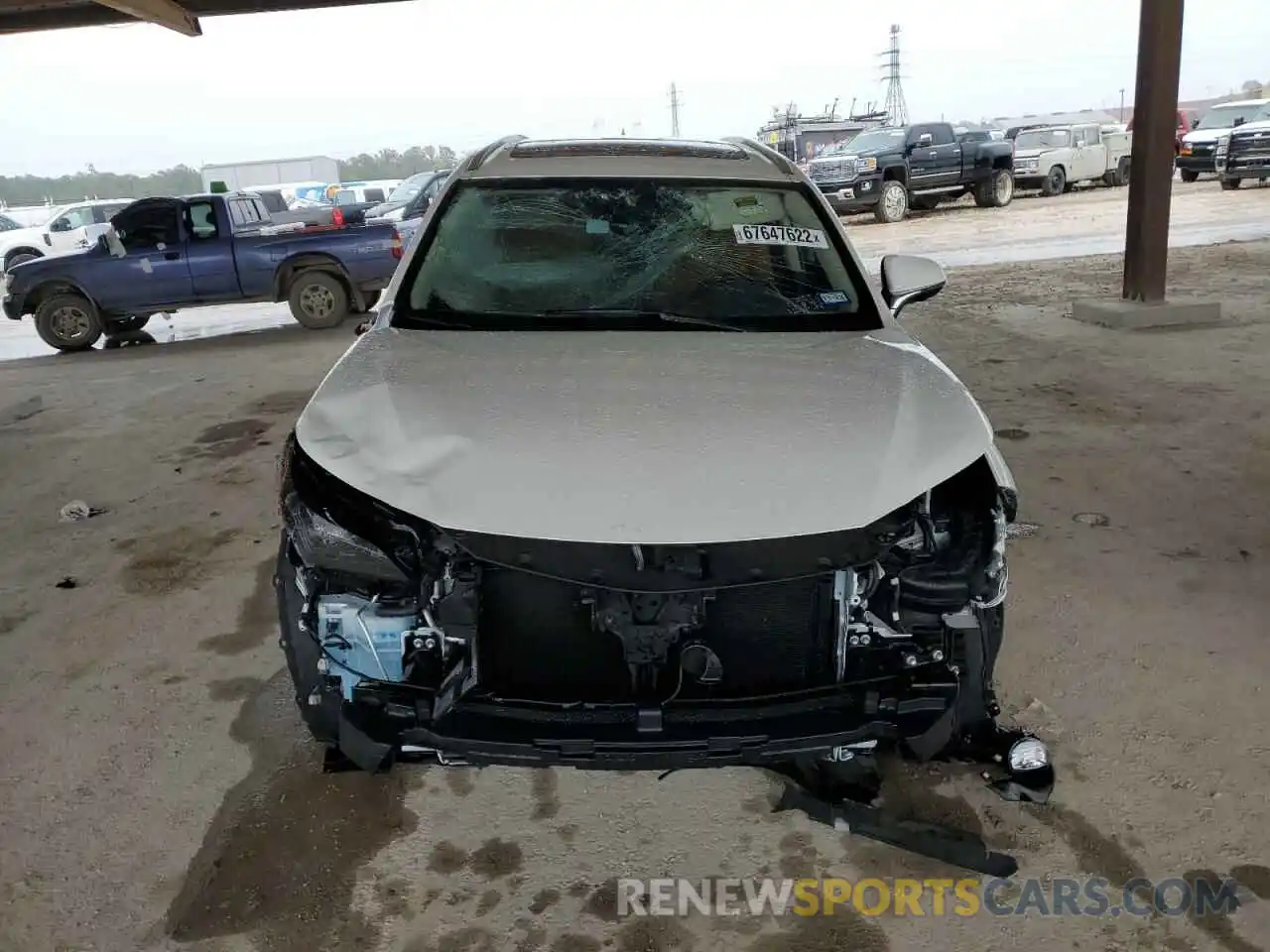 5 Photograph of a damaged car JTJGARBZ2M5034572 LEXUS NX 2021