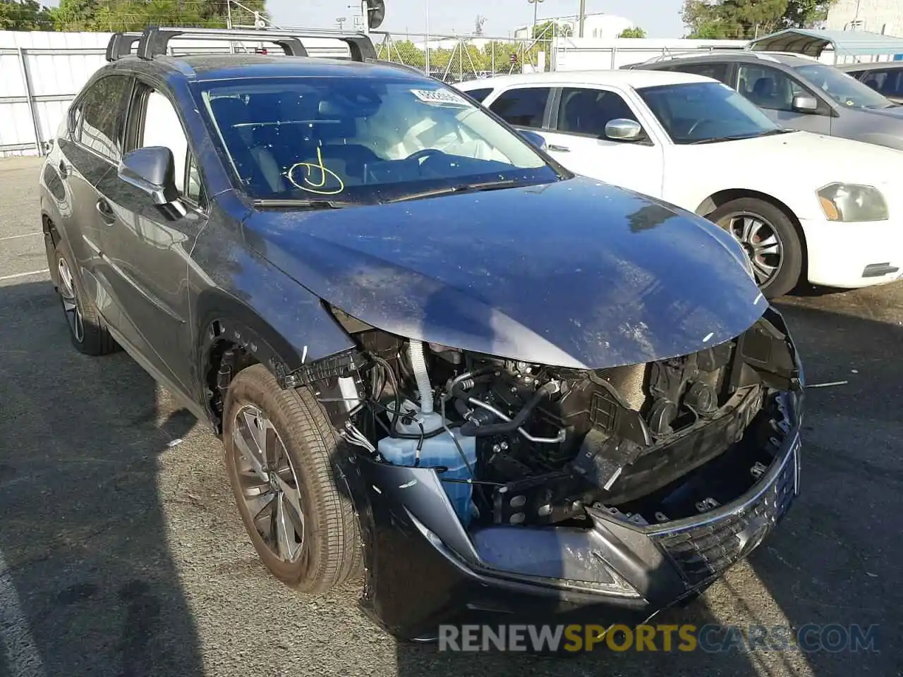 1 Photograph of a damaged car JTJGARBZ3M2199001 LEXUS NX 2021