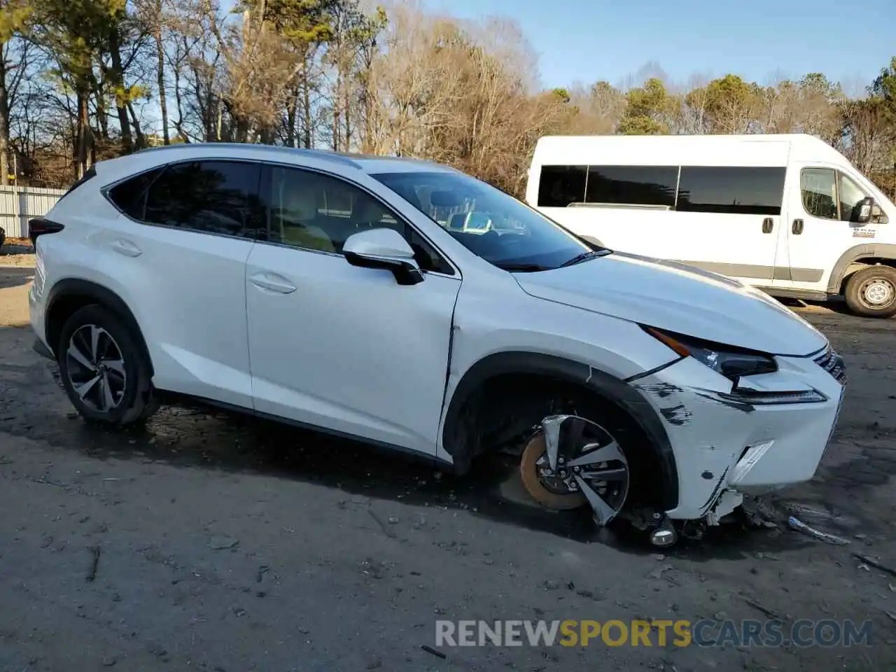 4 Photograph of a damaged car JTJGARBZ3M5022799 LEXUS NX 2021