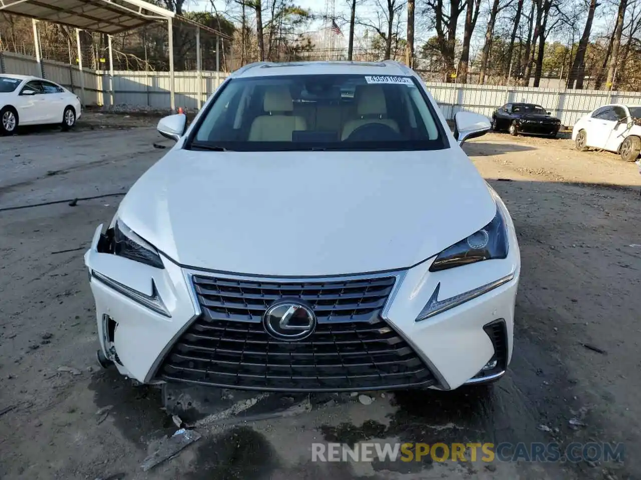 5 Photograph of a damaged car JTJGARBZ3M5022799 LEXUS NX 2021