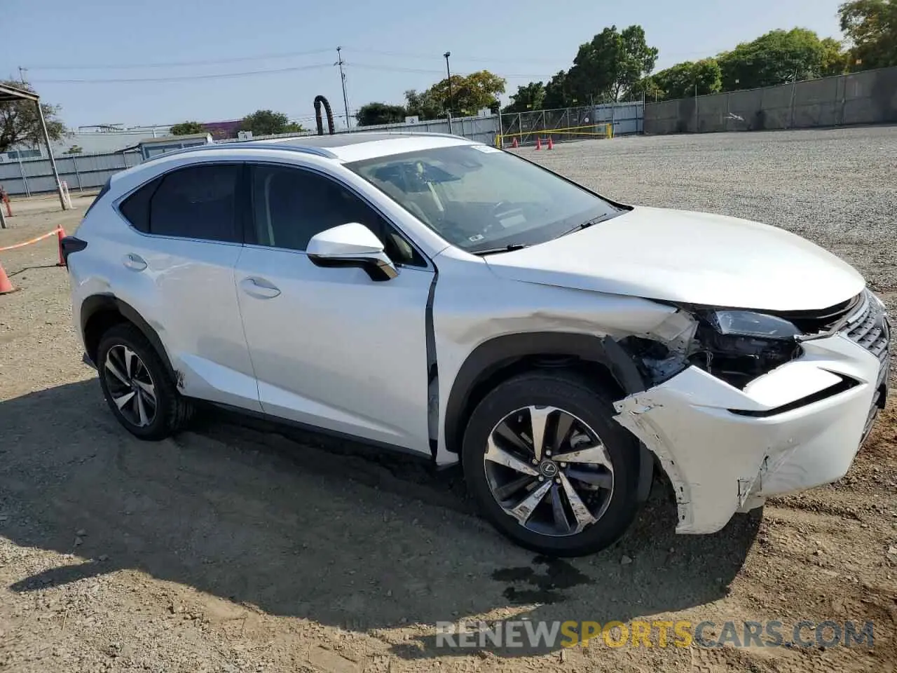 4 Photograph of a damaged car JTJGARBZ3M5025430 LEXUS NX 2021
