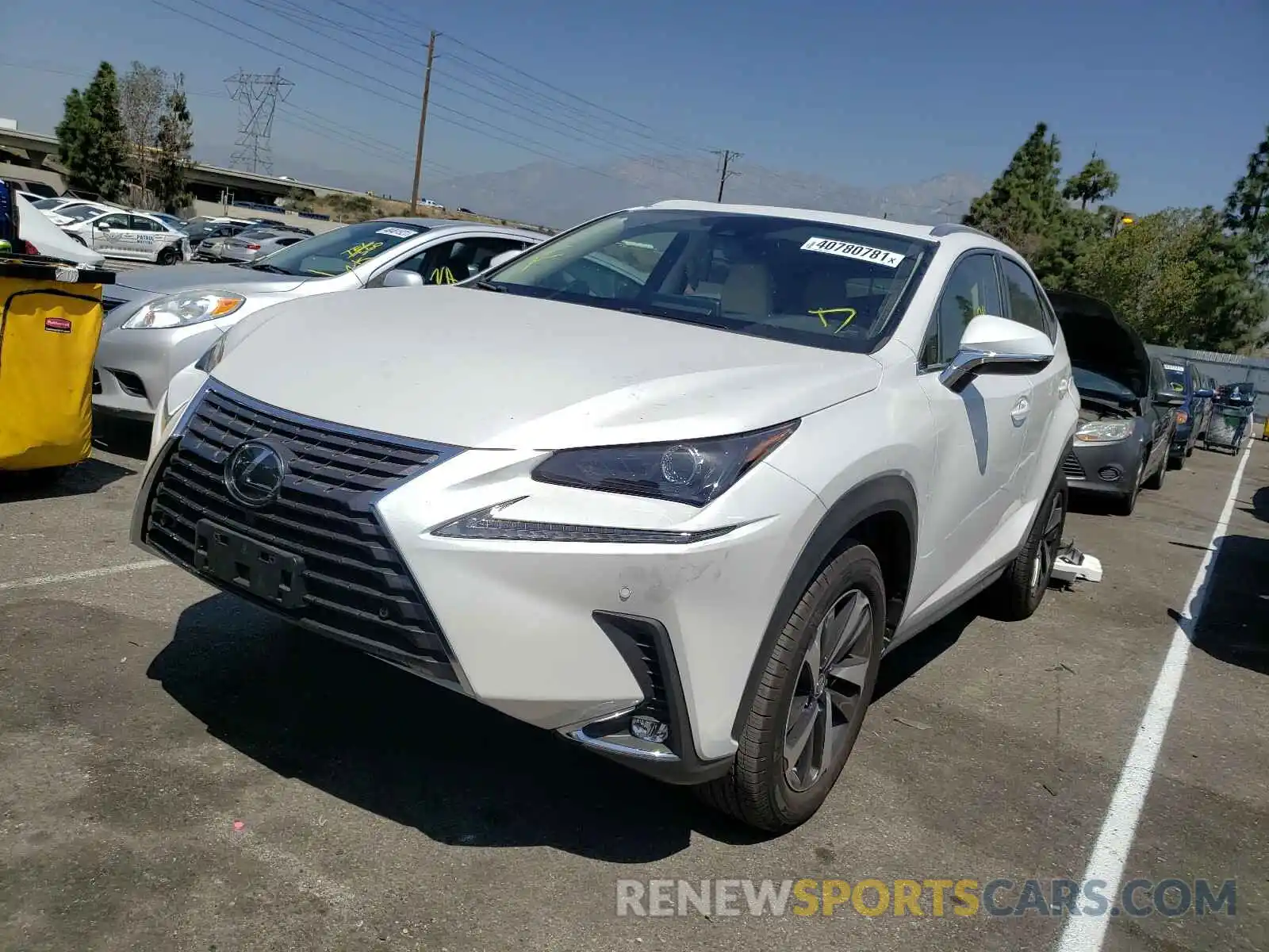 2 Photograph of a damaged car JTJGARBZ3M5027677 LEXUS NX 2021