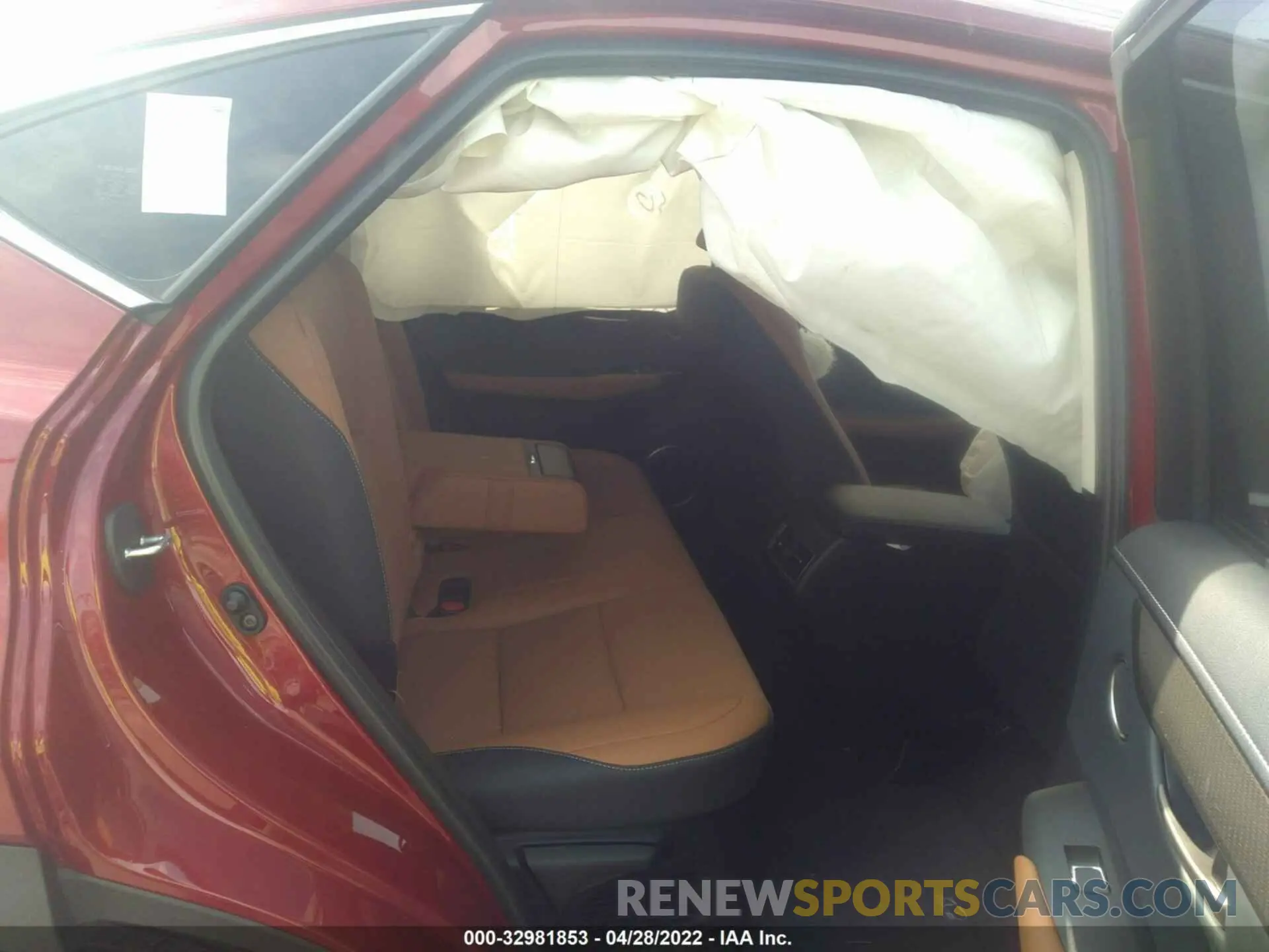 8 Photograph of a damaged car JTJGARBZ3M5030739 LEXUS NX 2021